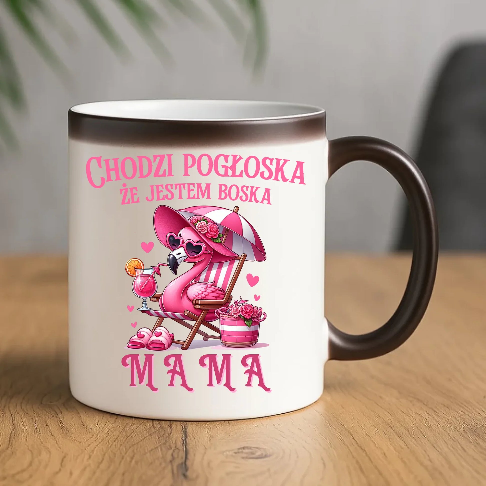 Prezent dla nauczyciela kubek magiczny NAUCZYCIEL ZAKOŃCZENIE ROKU SZKOLNEGO