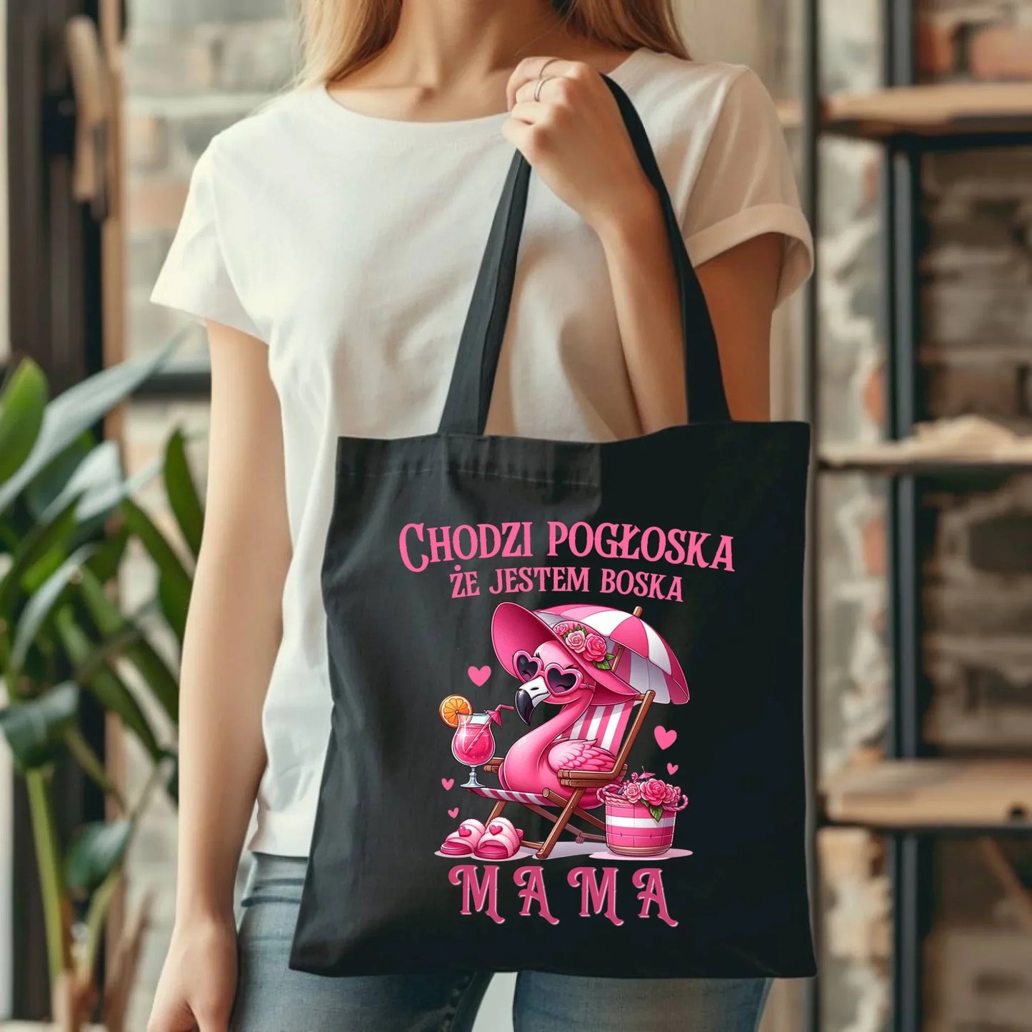 Chodzi pogłoska, że jestem boska | Torba prezent dla mamy DM14 - StoryCups.pl