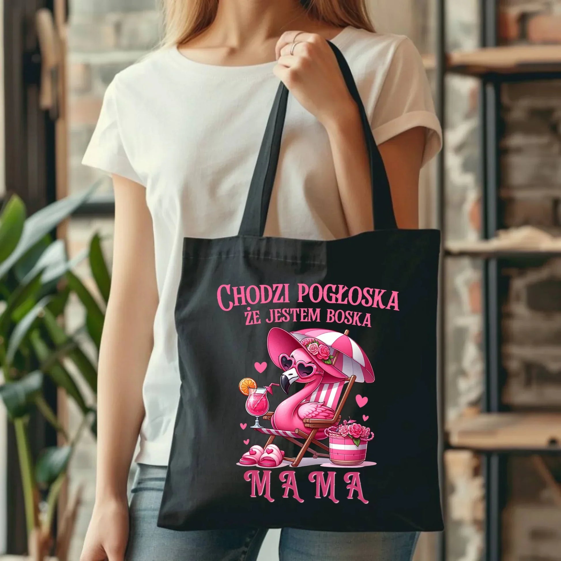 Chodzi pogłoska, że jestem boska | Torba prezent dla mamy DM14 - StoryCups.pl