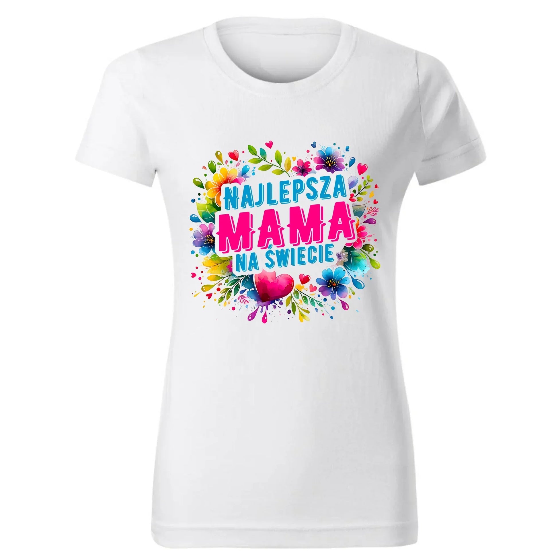 Najlepsza mama | Koszulka damska prezent na Dzień Matki DM15 - StoryCups.pl