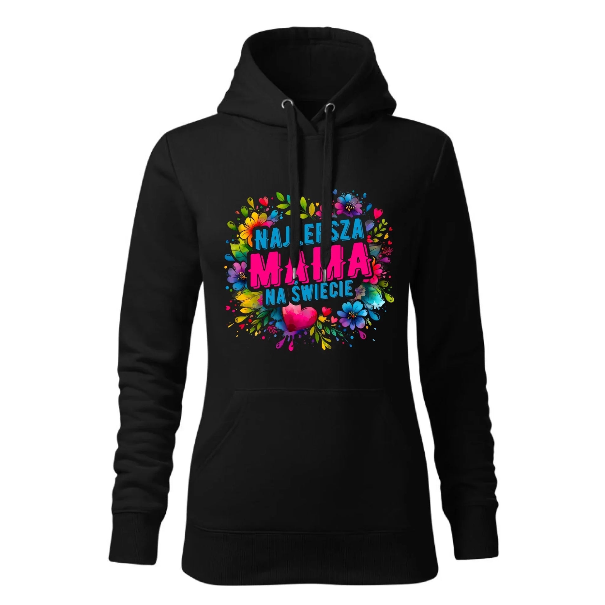 Najlepsza mama | Bluza damska z kapturem prezent dla mamy DM15 - StoryCups.pl