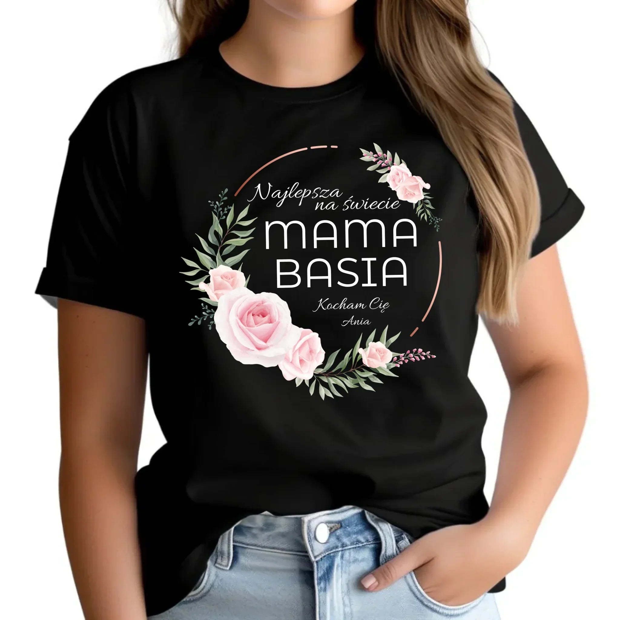 Najlepsza mama na świecie | Koszulka damska prezent na Dzień Matki DM17 - StoryCups.pl