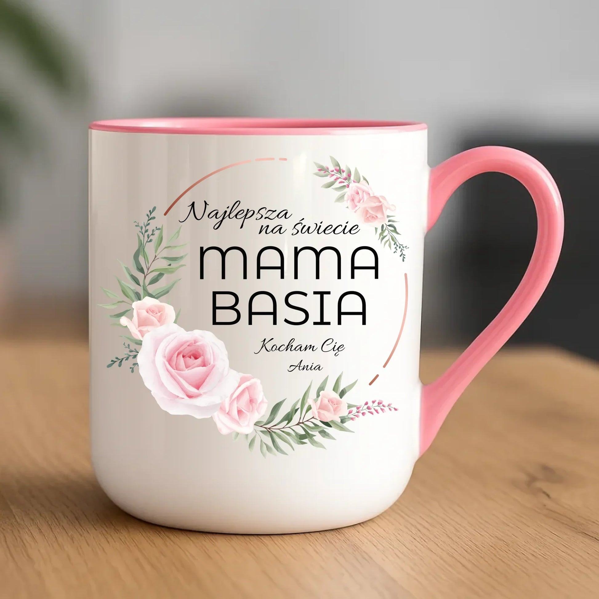 Najlepsza mama na świecie | Kubek elegant prezent na Dzień Matki DM17 - StoryCups.pl