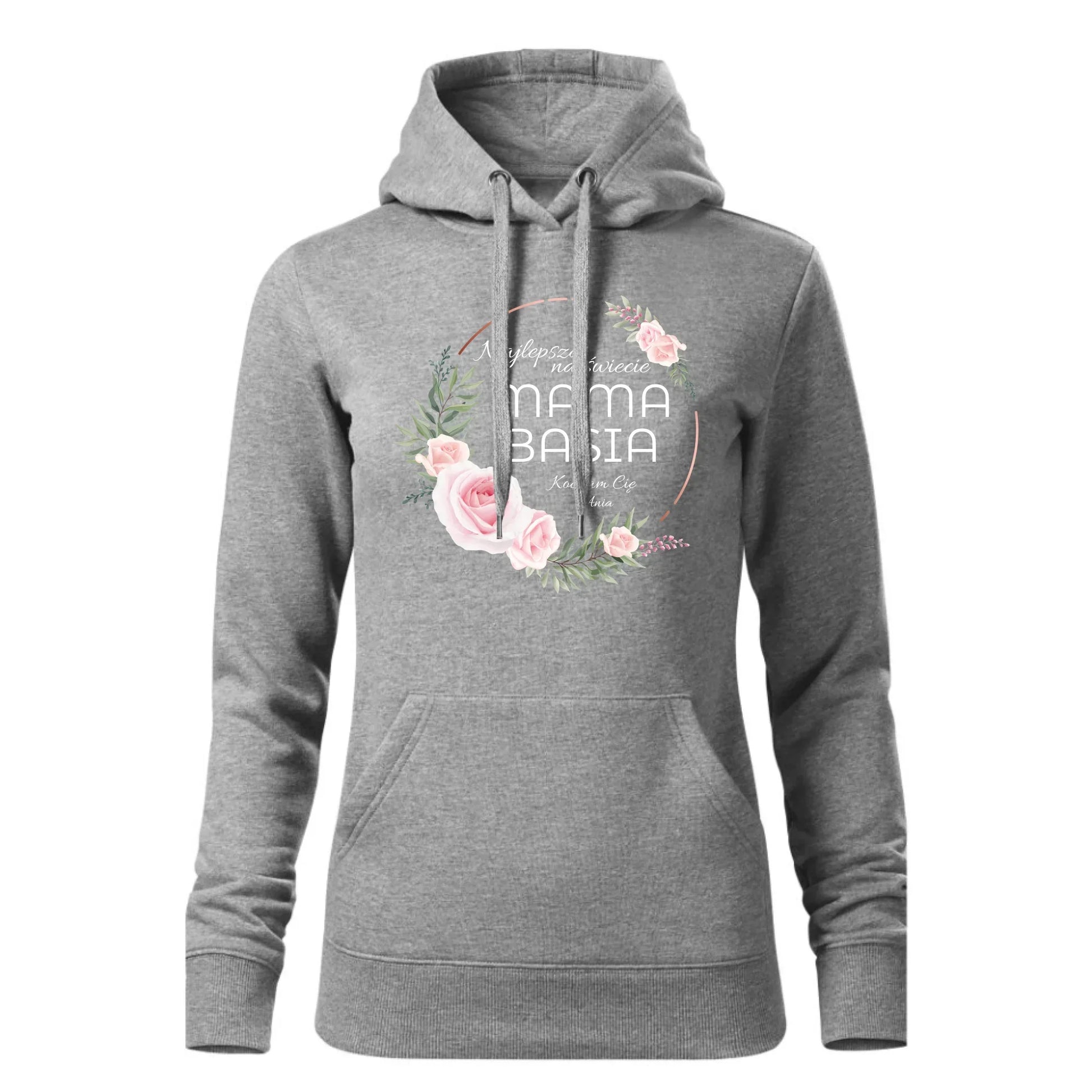 Najlepsza mama na świecie | Bluza damska z kapturem prezent na Dzień Matki DM17 - StoryCups.pl