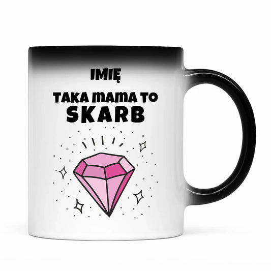 Prezent dla nauczyciela kubek magiczny NAUCZYCIEL ZAKOŃCZENIE ROKU SZKOLNEGO