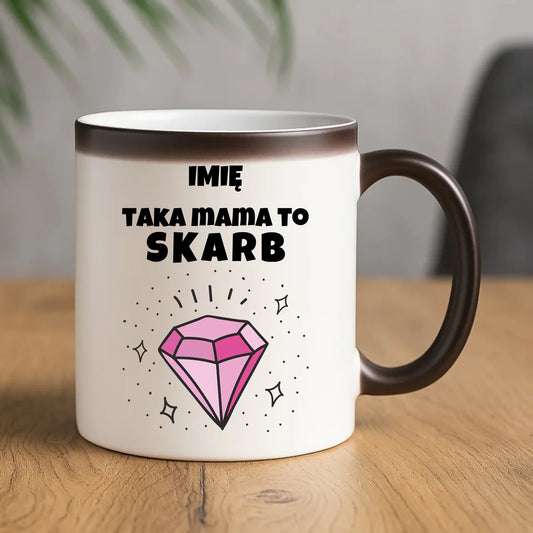 Prezent dla nauczyciela kubek magiczny NAUCZYCIEL ZAKOŃCZENIE ROKU SZKOLNEGO