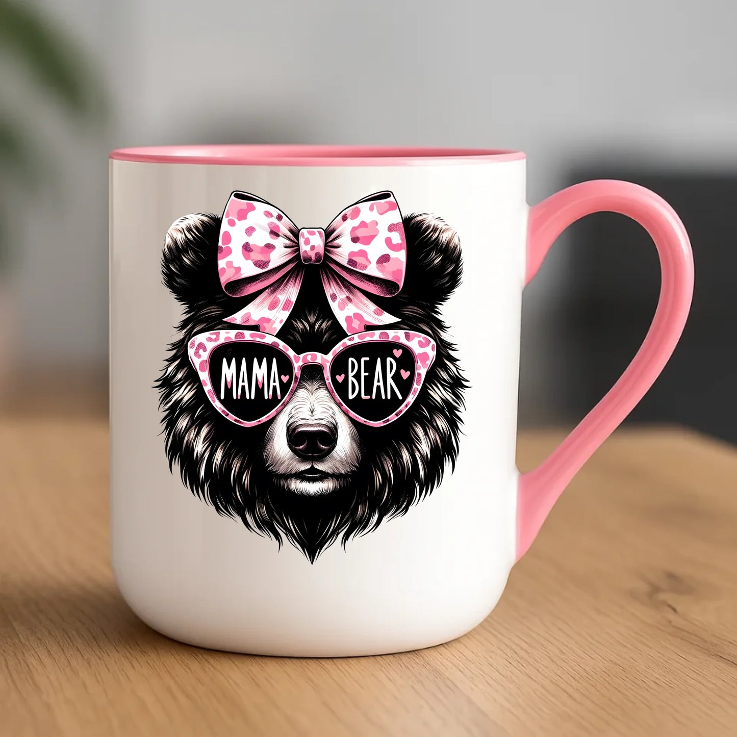 Personalizowany kubek dla mamy upominek na Dzień Mamy - różowy