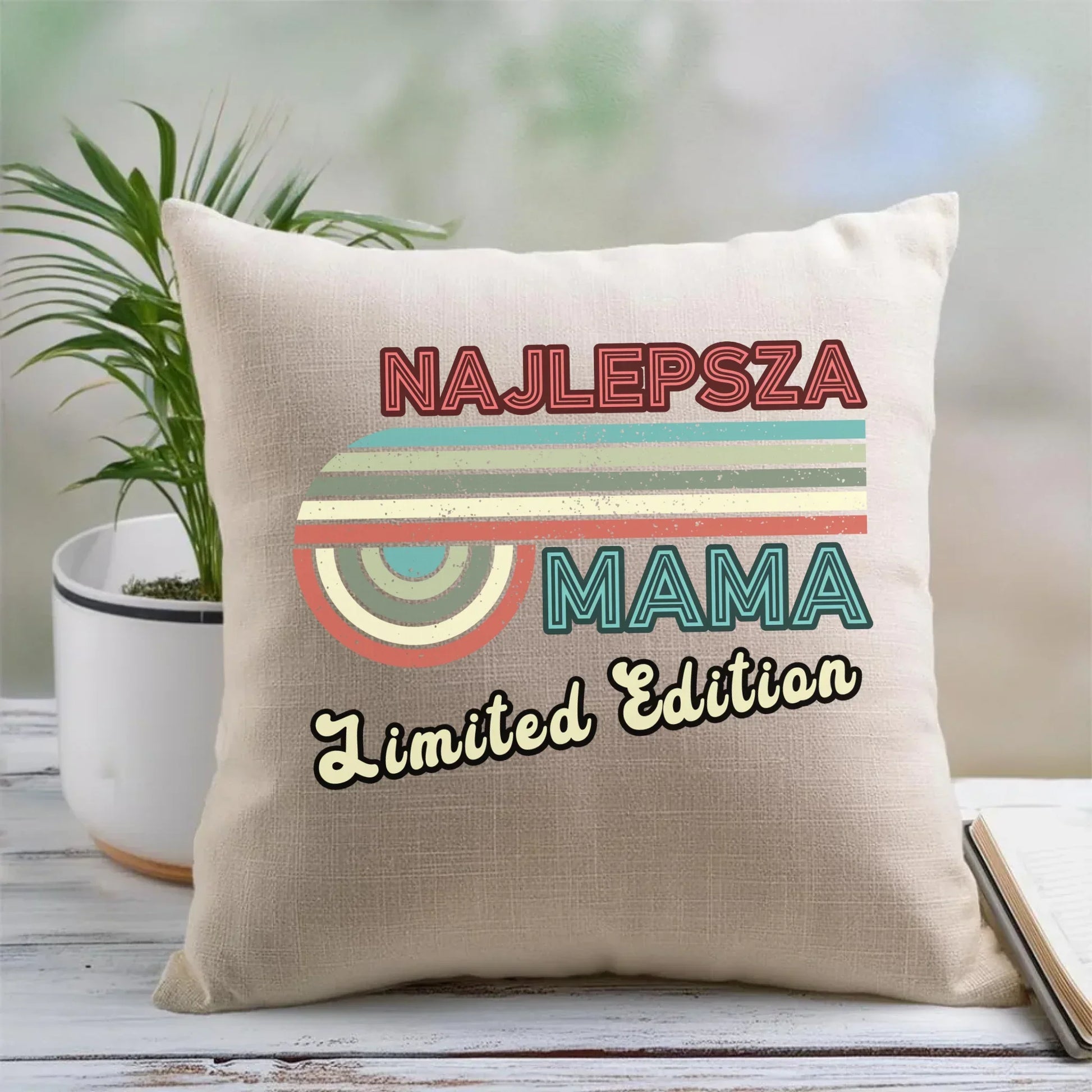 Najlepsza mama | Poduszka prezent dla mamy DM22 - StoryCups.pl