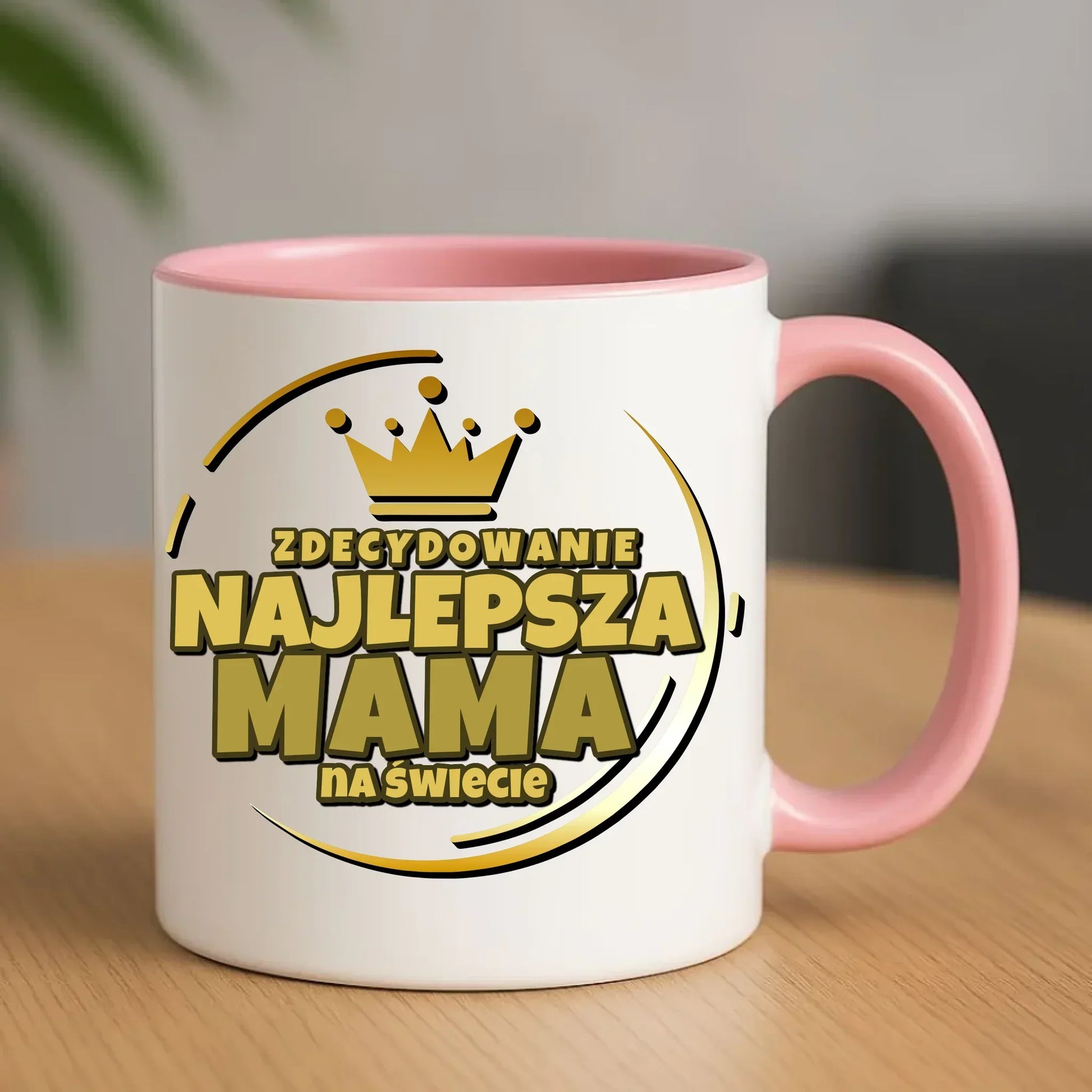 Zdecydowanie najlepsza mama | Kubek prezent dla mamy DM25 - StoryCups.pl