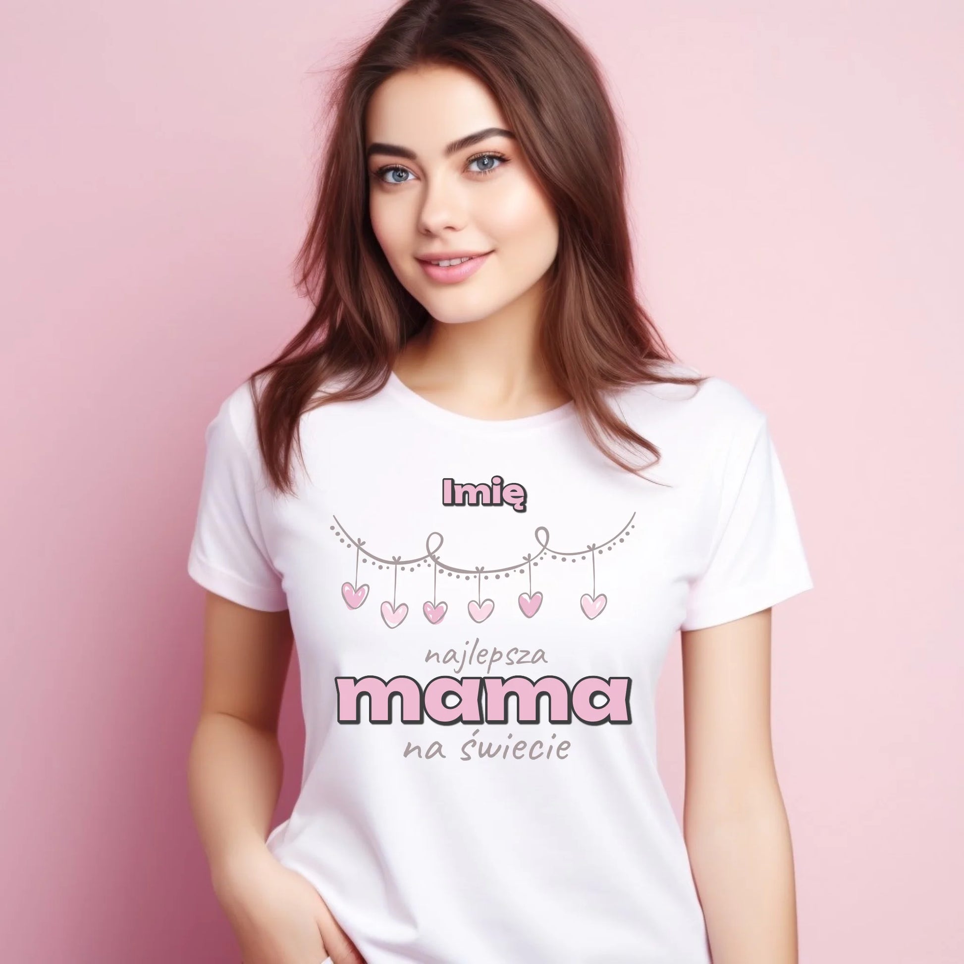 Koszulka dla mamy z nadrukiem - prezent na Dzień Matki