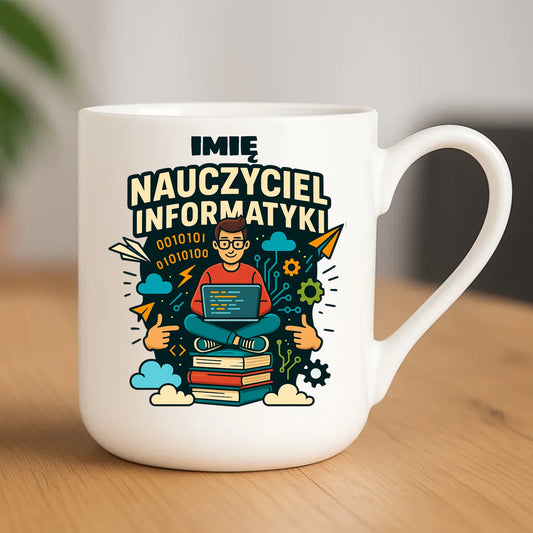 Kubek elegant prezent na zakończenie roku szkolnego dla nauczyciela