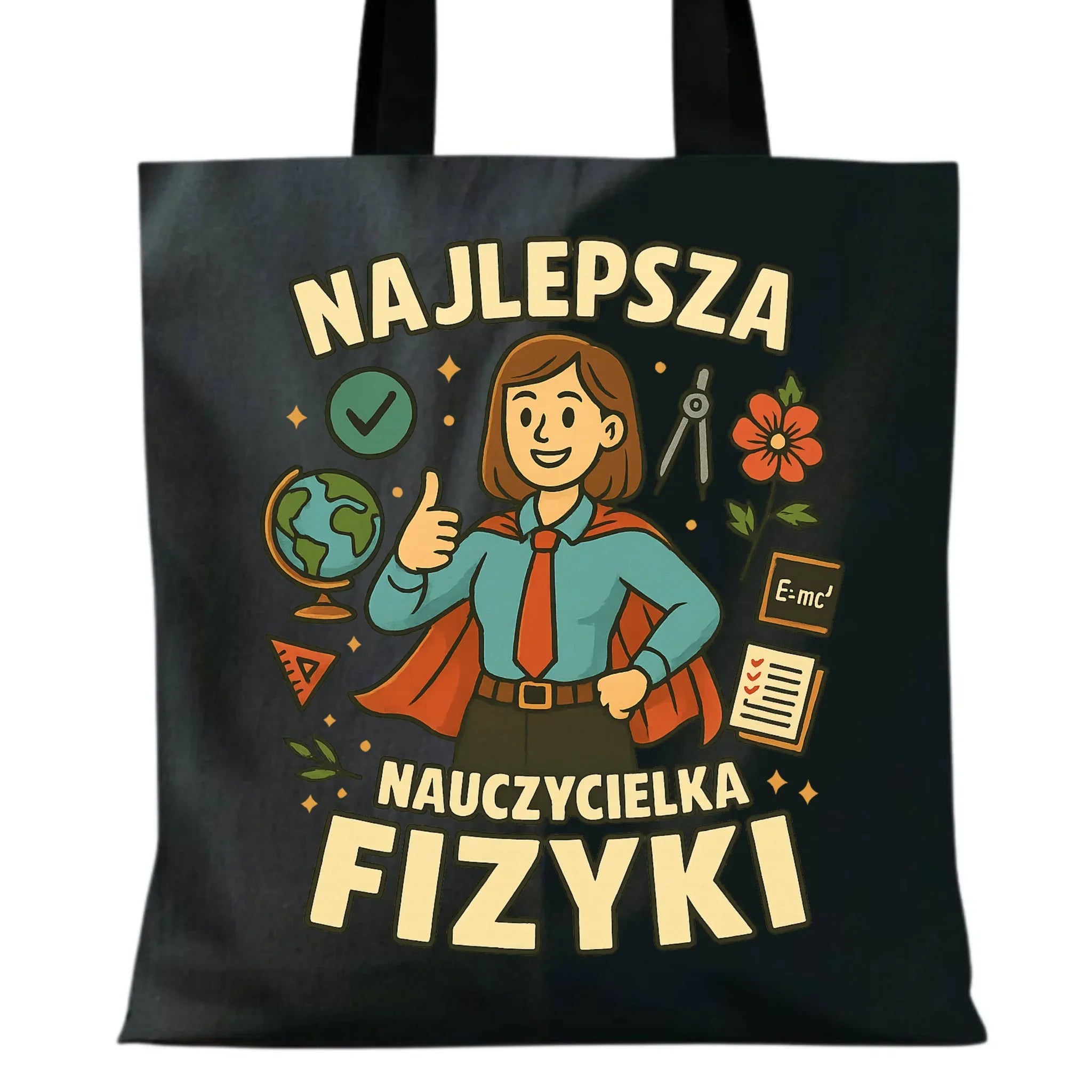 Najlepsza nauczycielka fizyki | Torba na prezent N23 - StoryCups.pl