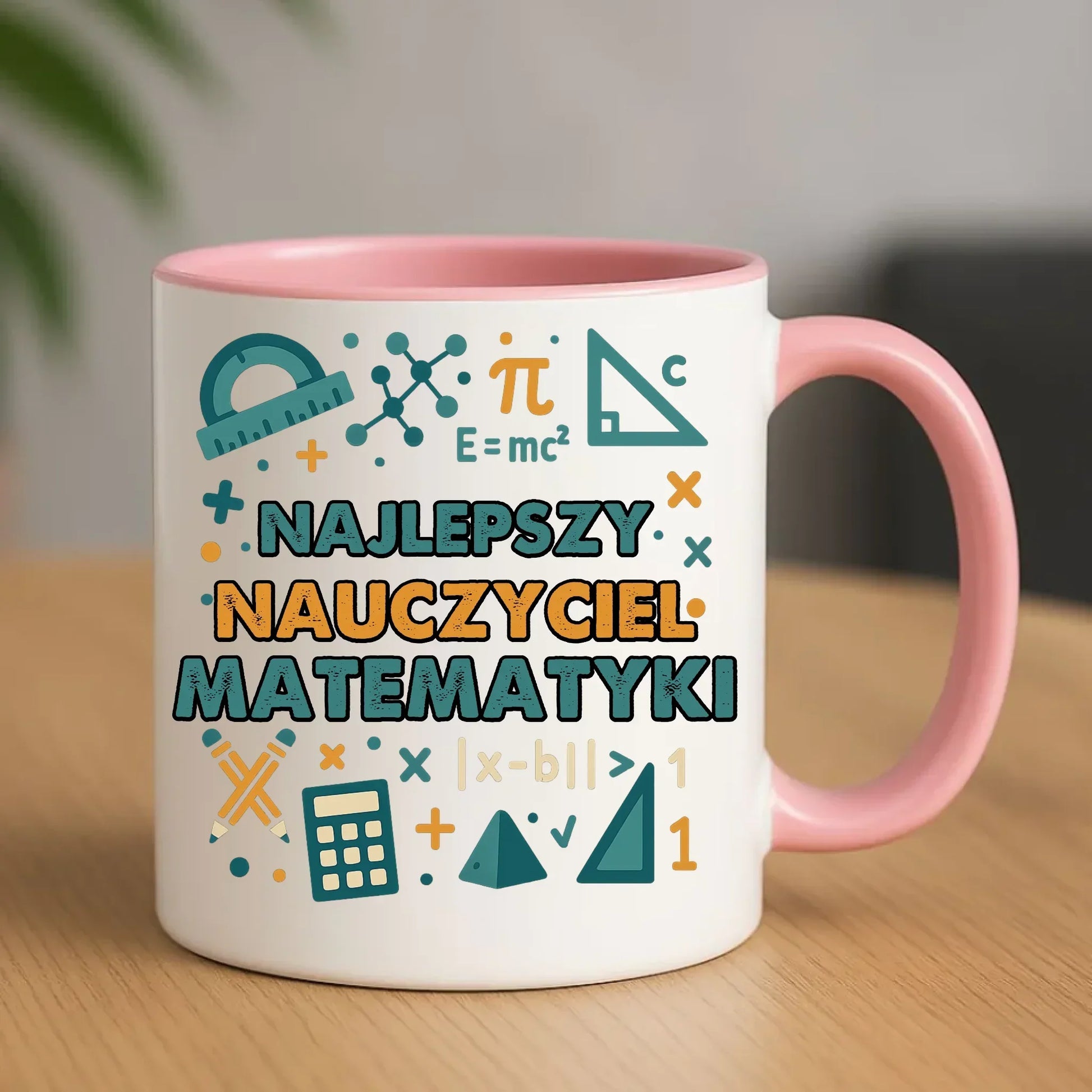 Najlepszy nauczyciel matematyki | Kubek prezent dla nauczyciela N74 - StoryCups.pl