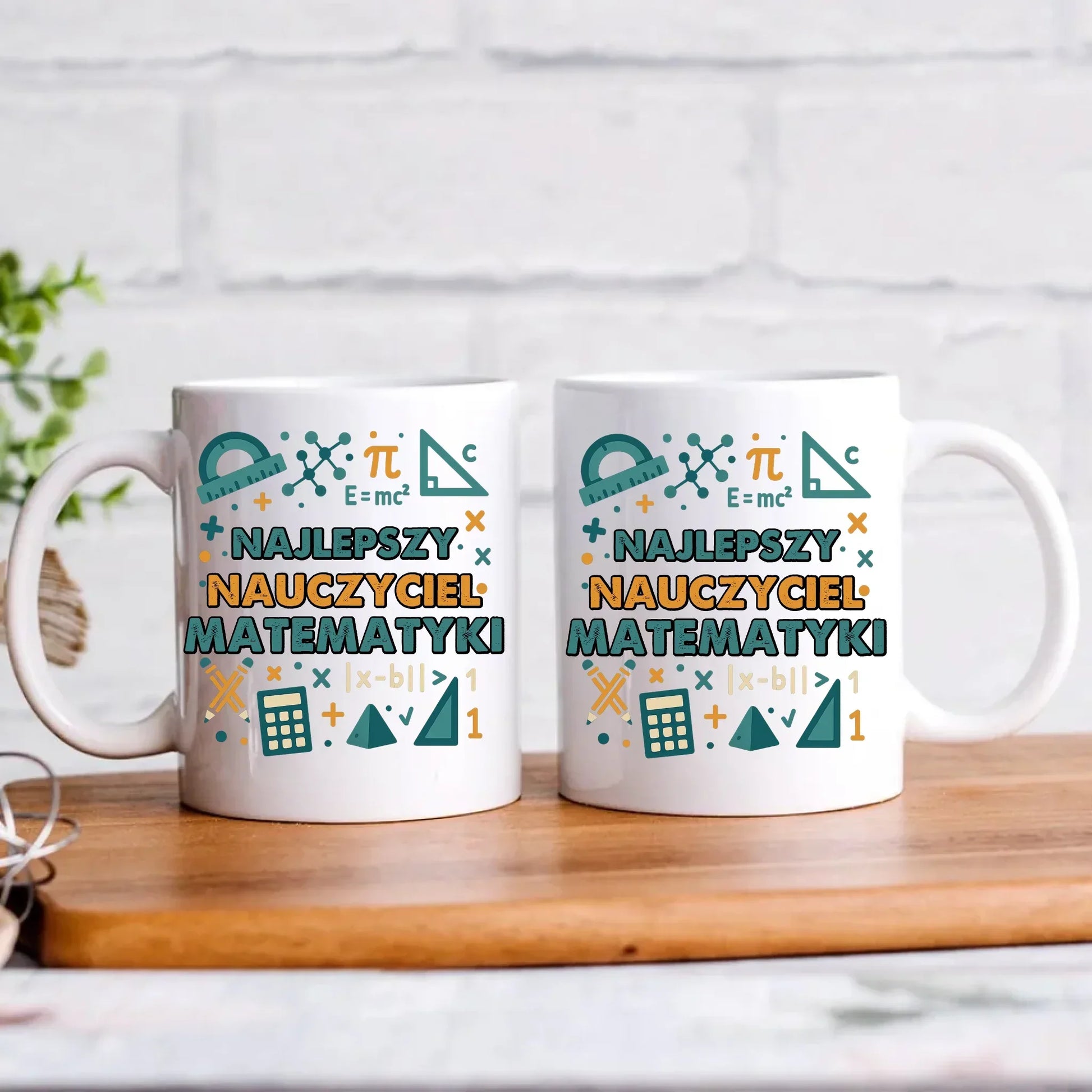 Najlepszy nauczyciel matematyki | Kubek prezent dla nauczyciela N74 - StoryCups.pl