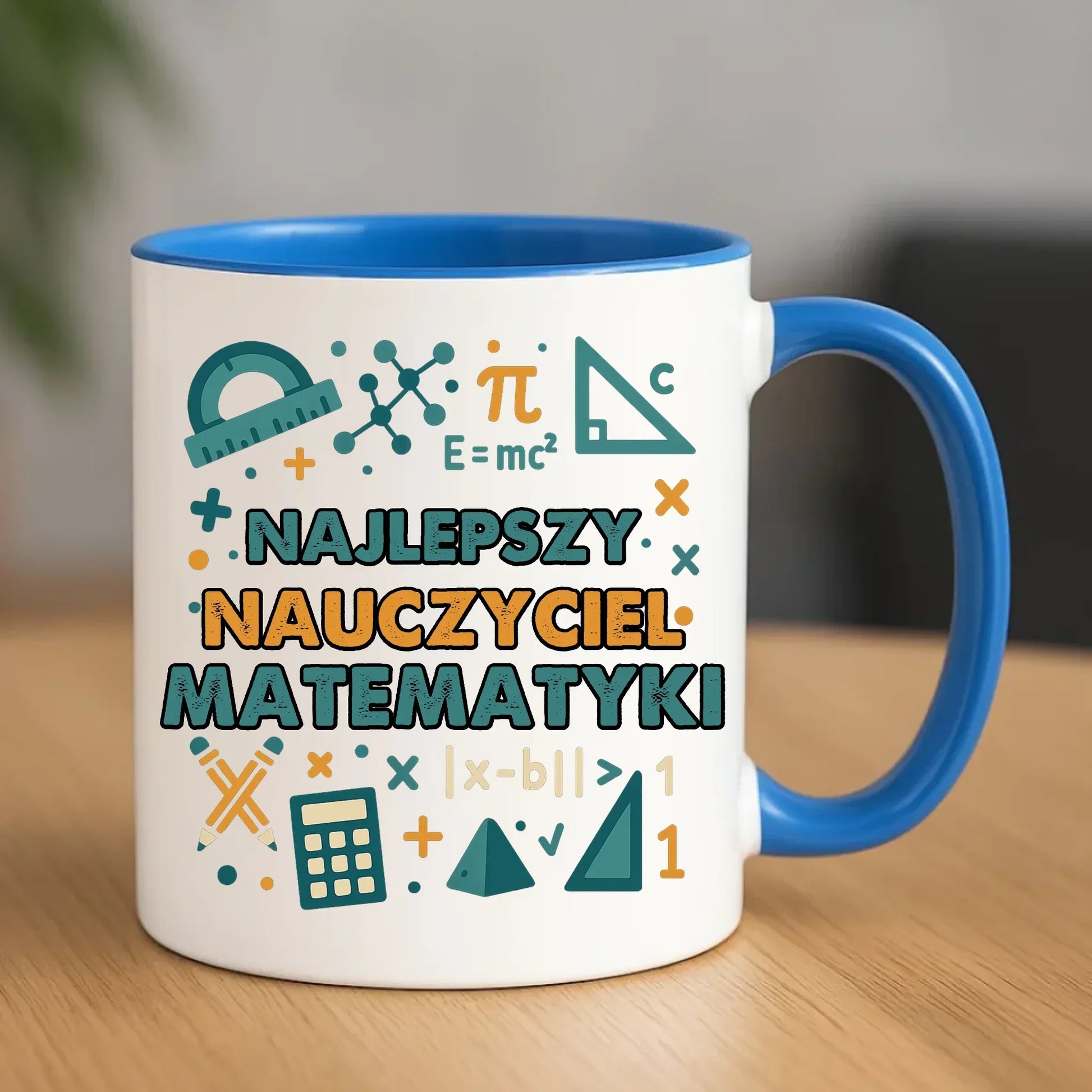 Najlepszy nauczyciel matematyki | Kubek prezent dla nauczyciela N74 - StoryCups.pl