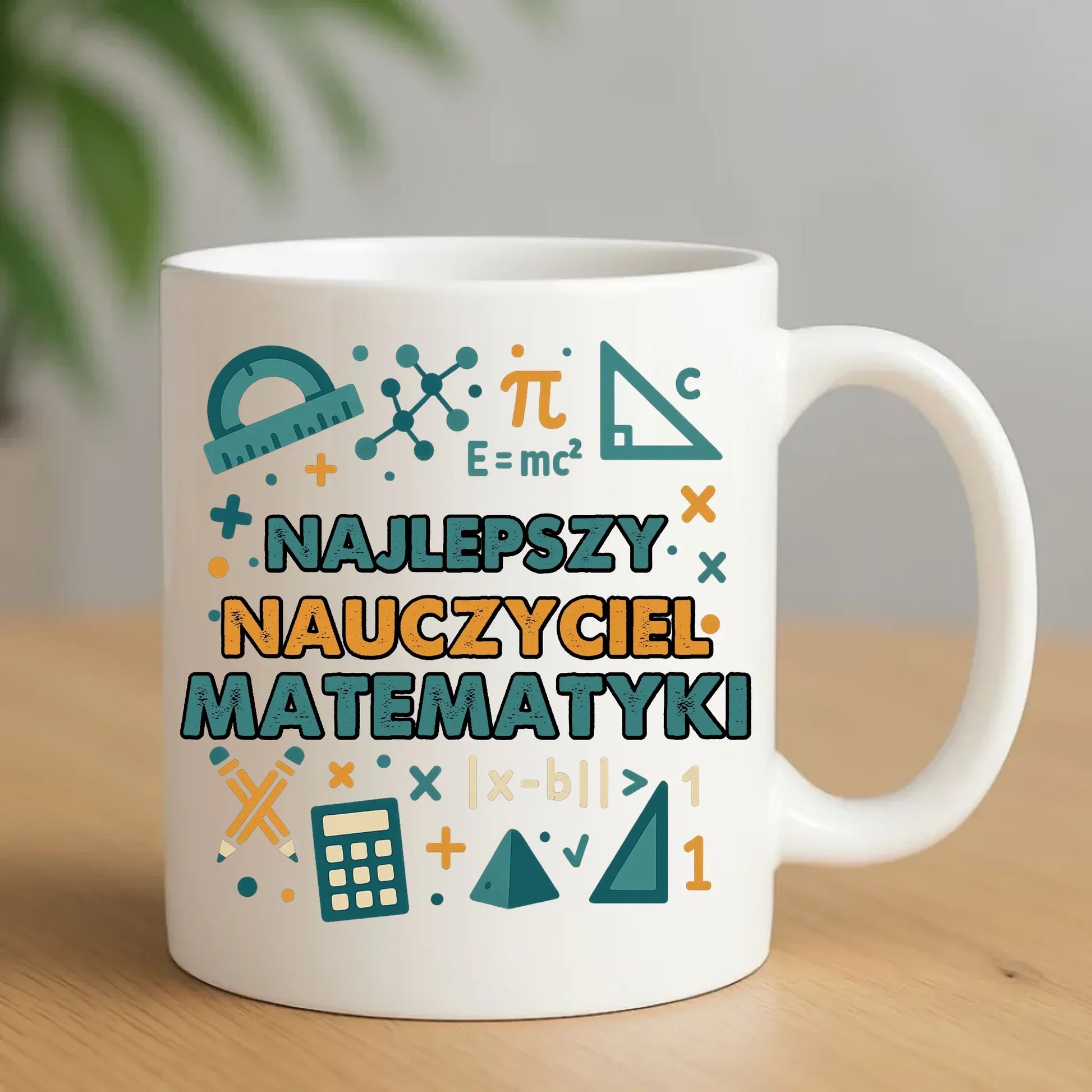 Najlepszy nauczyciel matematyki | Kubek prezent dla nauczyciela N74 - StoryCups.pl