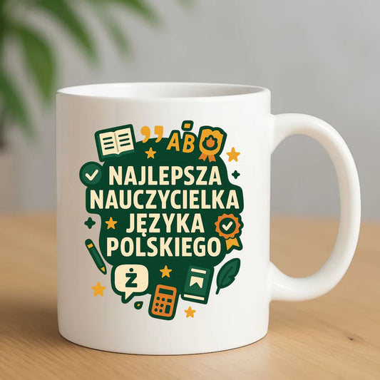 Kubek prezent na zakończenie roku szkolnego dla nauczyciela