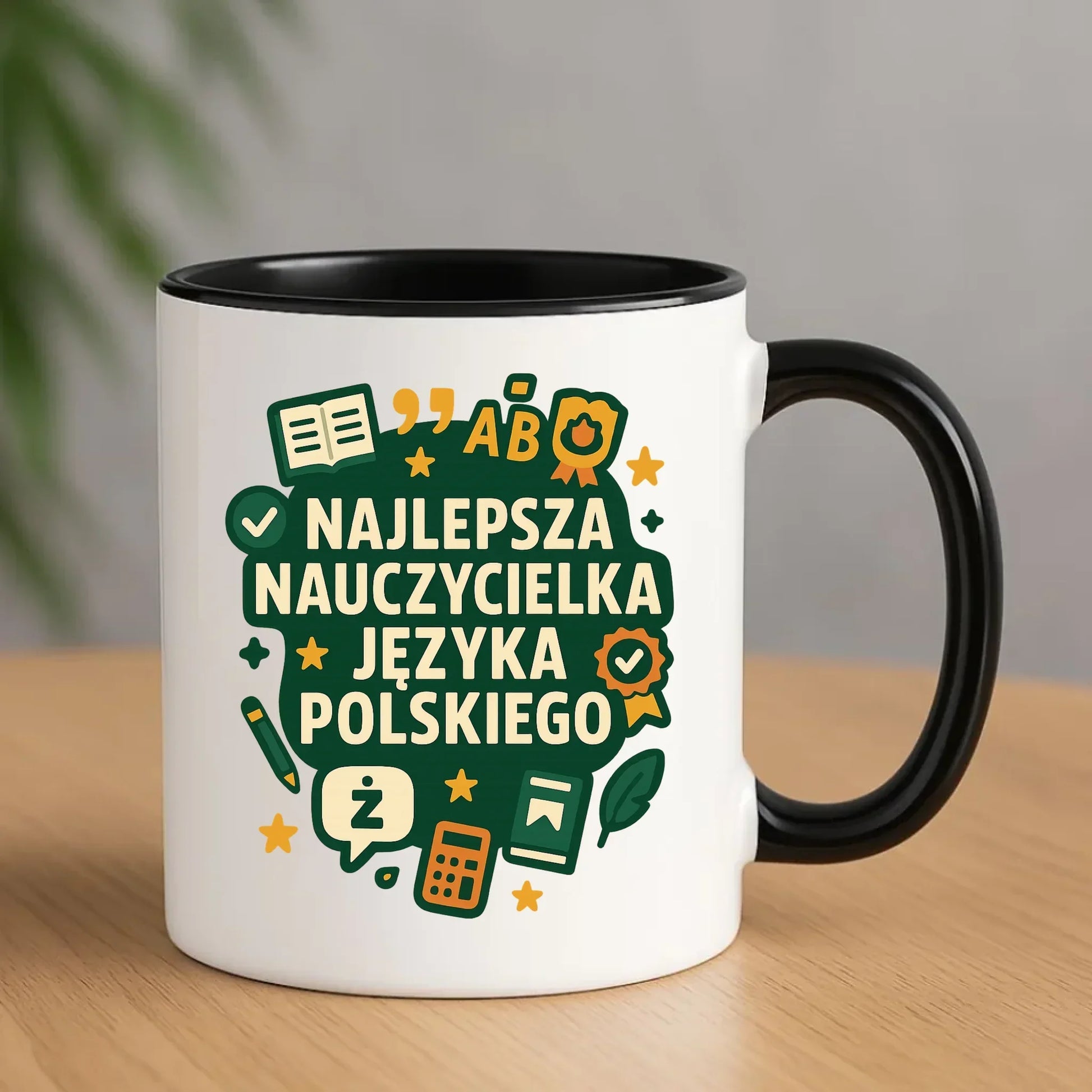 Najlepsza nauczycielka języka polskiego | Kubek na prezent N75 - StoryCups.pl