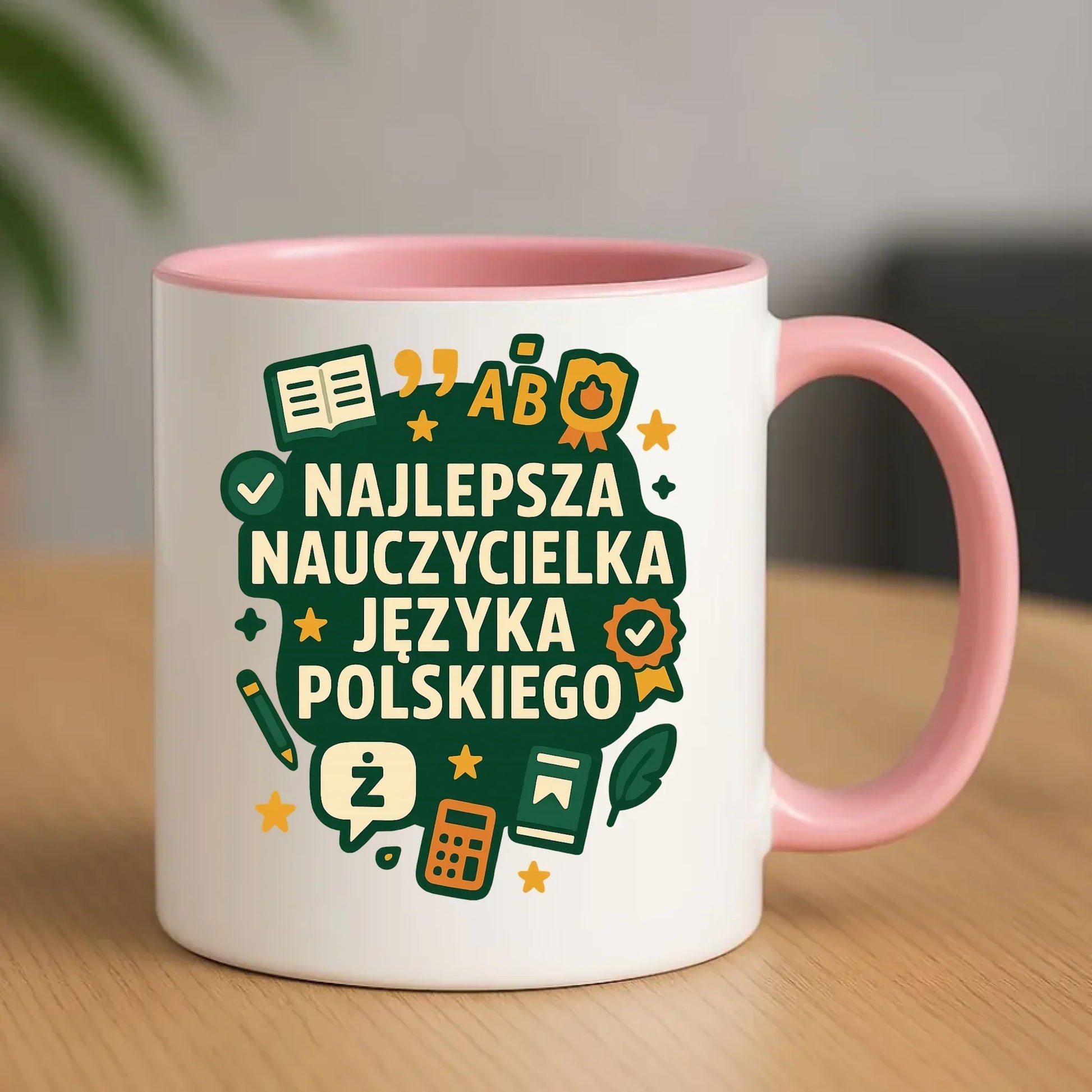 Najlepsza nauczycielka języka polskiego | Kubek na prezent N75 - StoryCups.pl