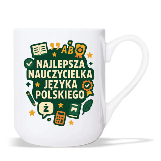 Kubek elegant prezent na zakończenie roku szkolnego dla nauczyciela