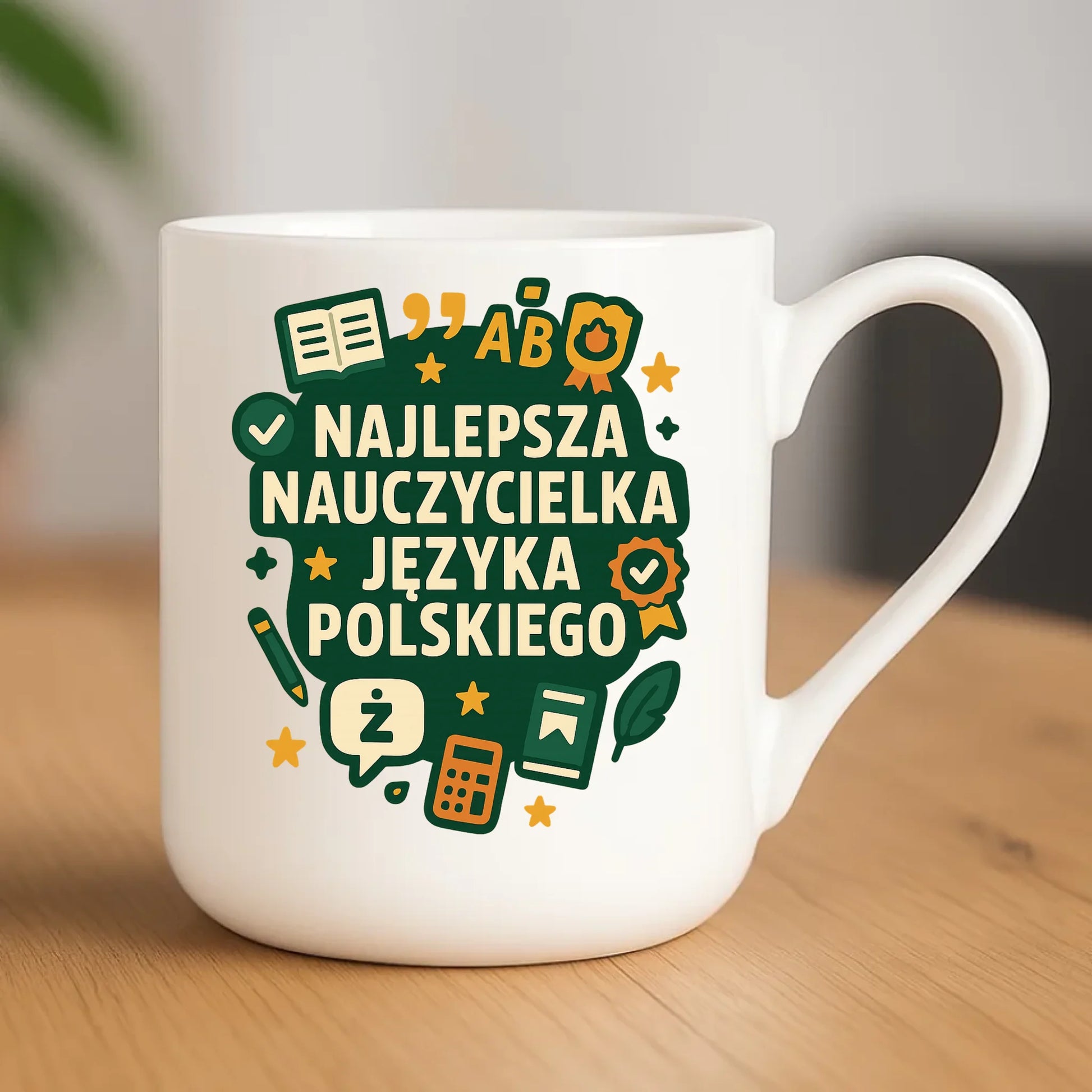 Kubek elegant prezent na zakończenie roku szkolnego dla nauczyciela