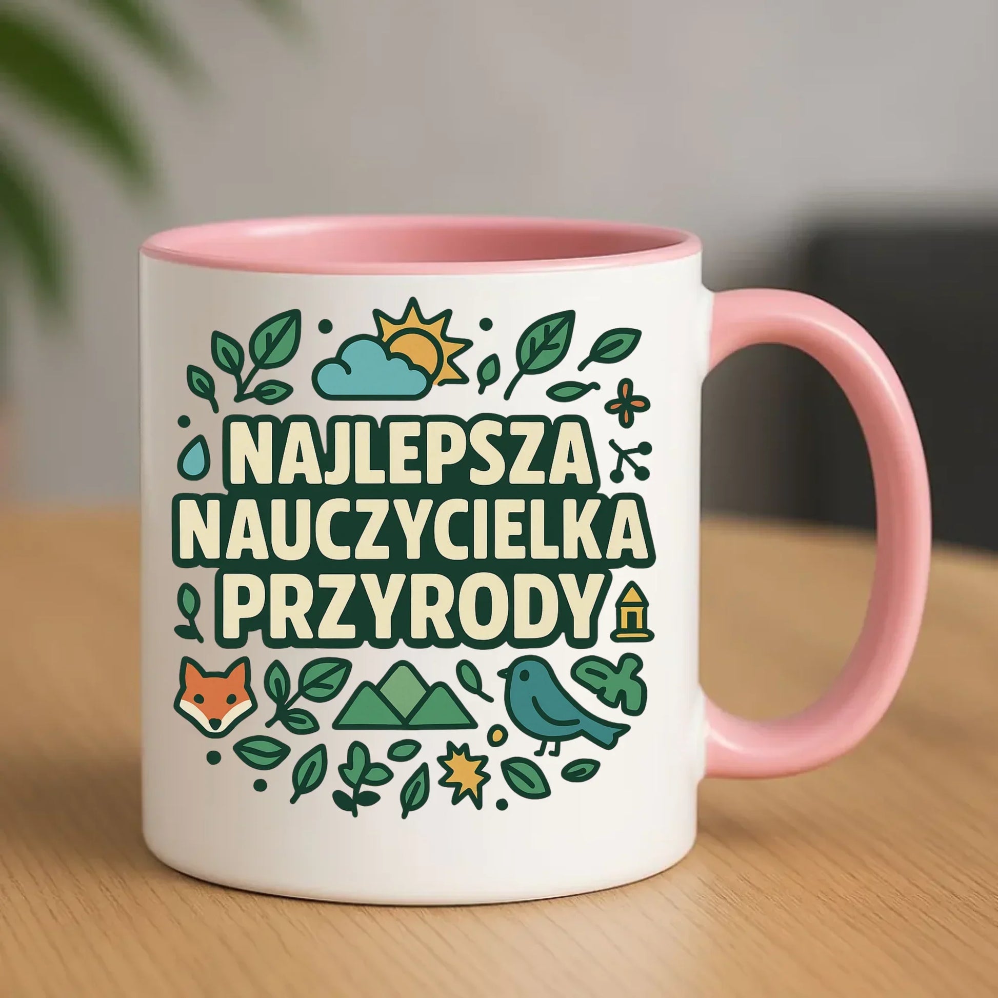 Najlepsza nauczycielka przyrody | Kubek na prezent N64 - StoryCups.pl