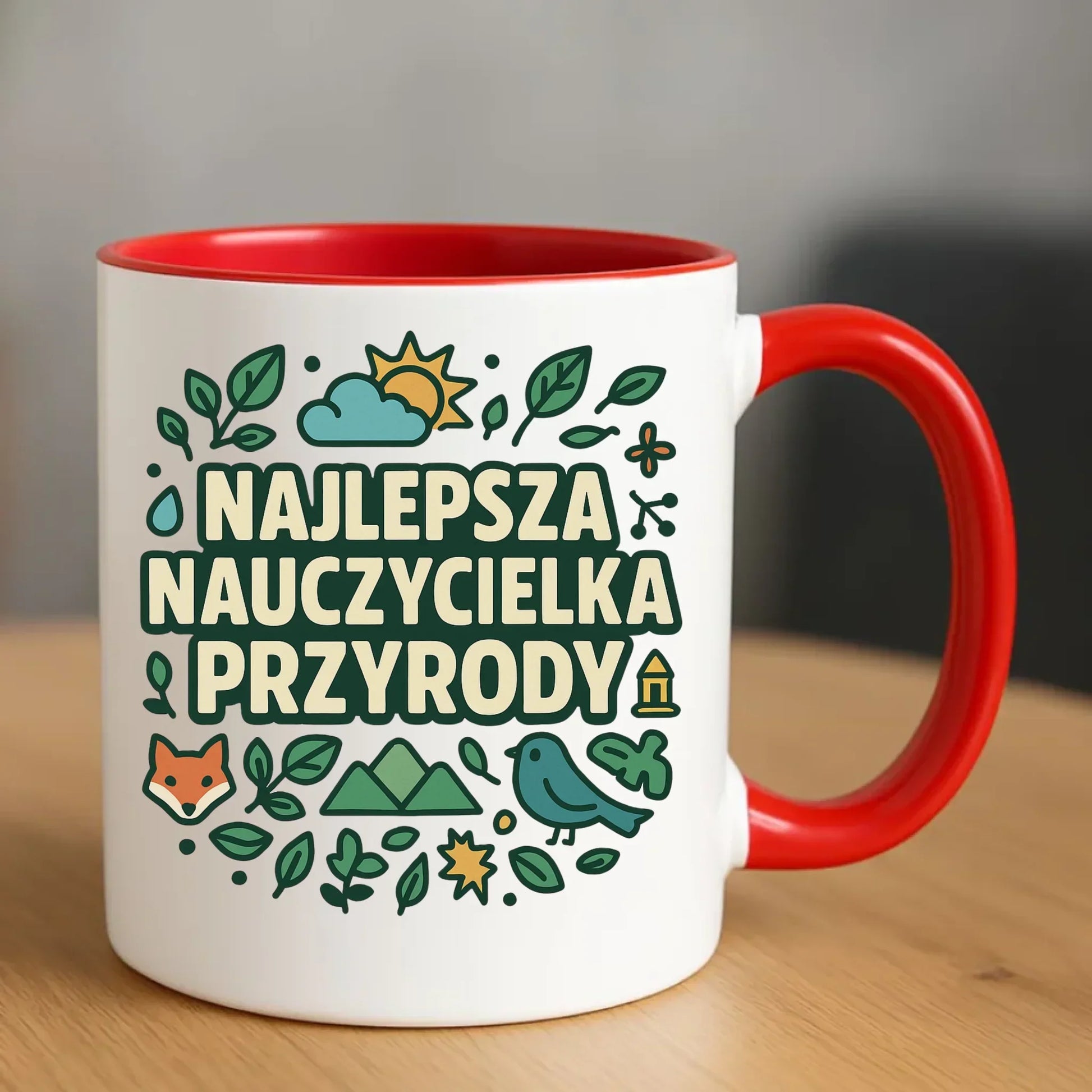 Najlepsza nauczycielka przyrody | Kubek na prezent N64 - StoryCups.pl