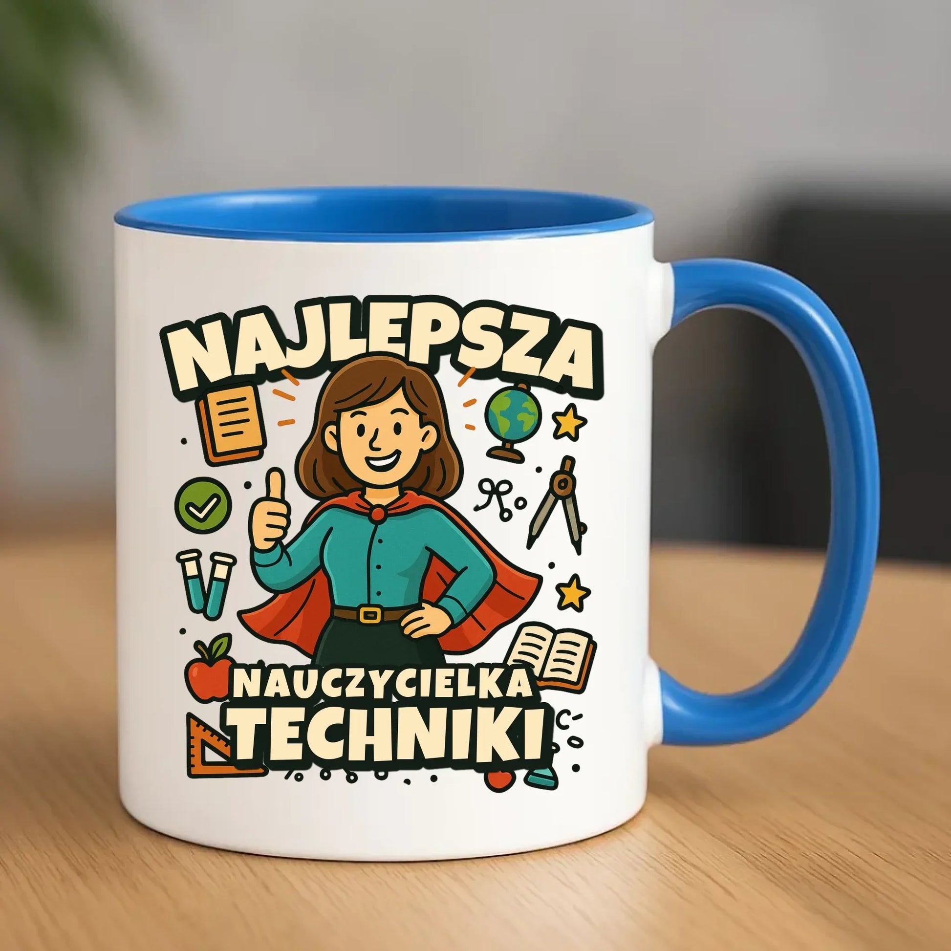 Najlepsza nauczycielka techniki | Kubek na prezent N76 - StoryCups.pl