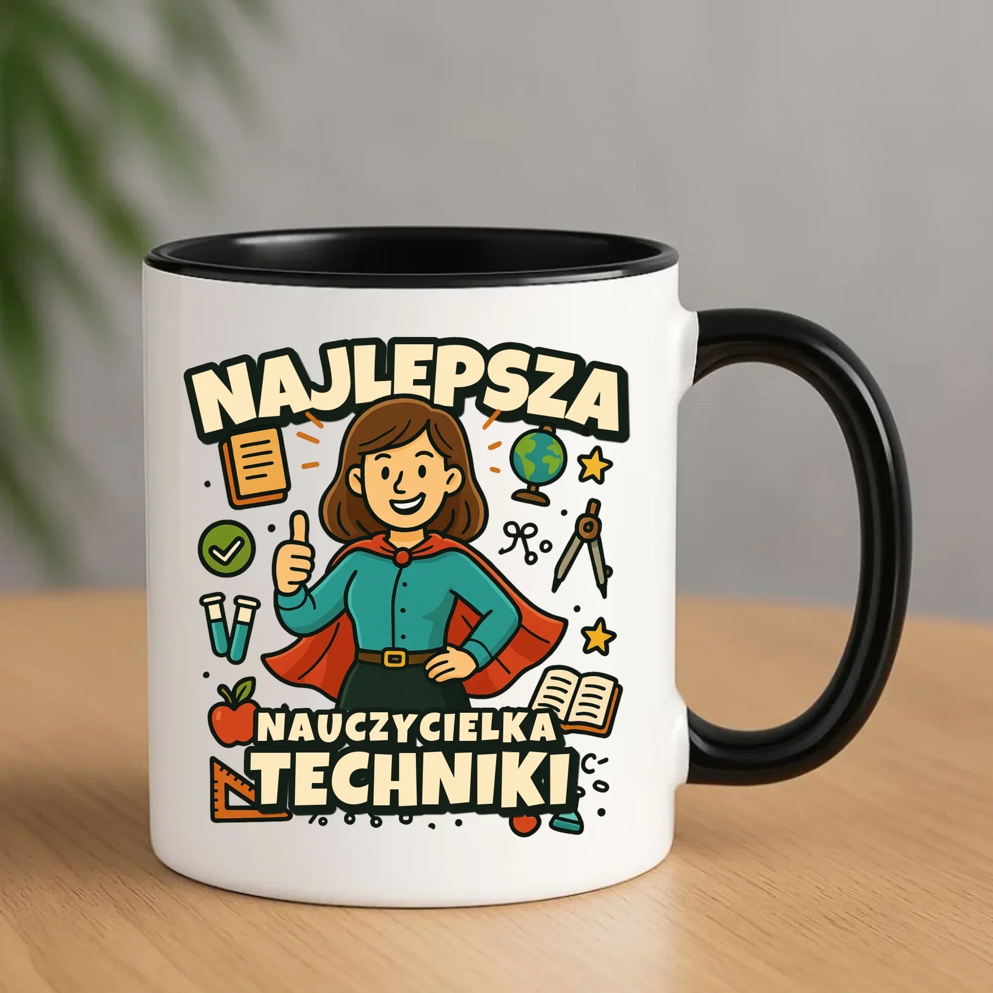 Najlepsza nauczycielka techniki | Kubek na prezent N76 - StoryCups.pl