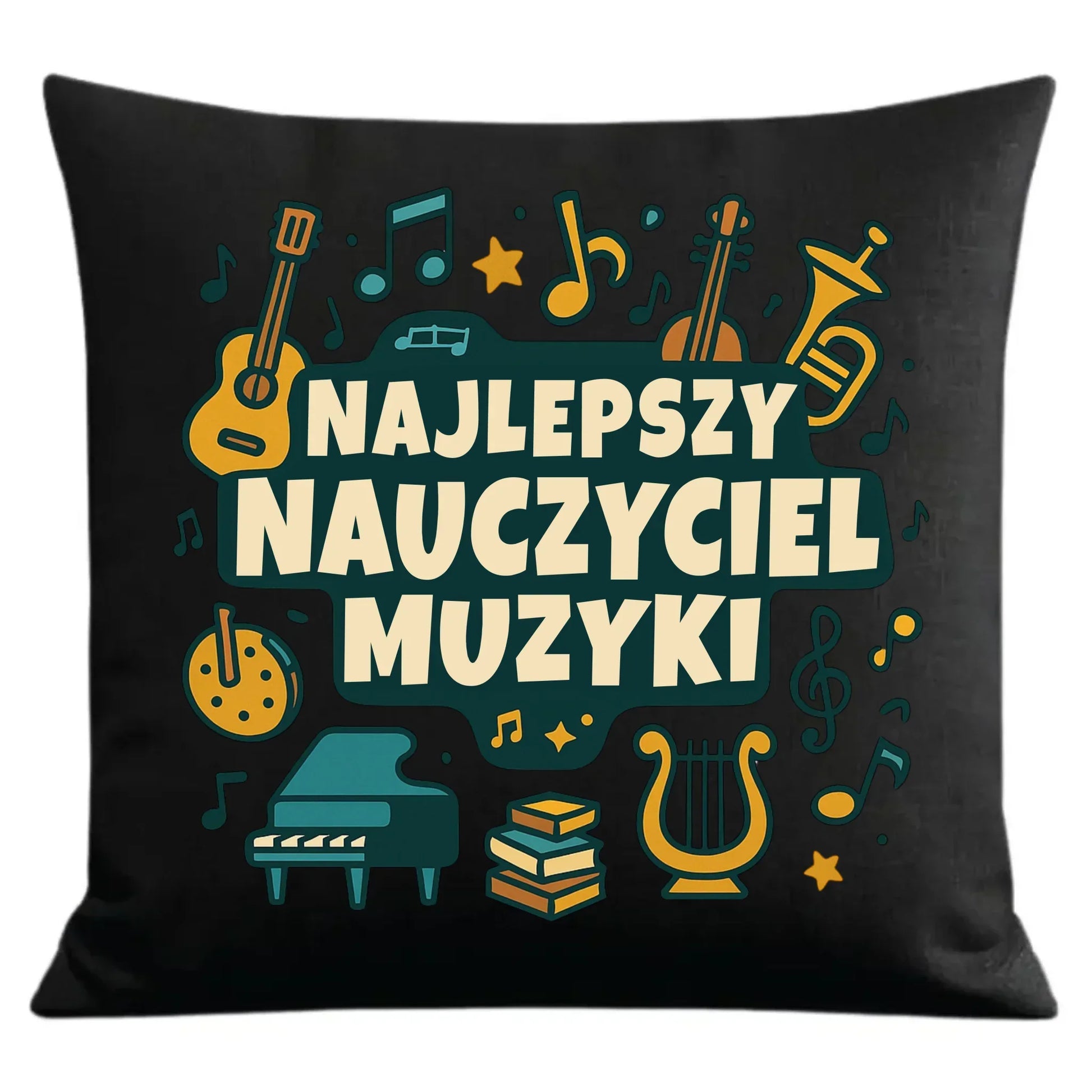Najlepszy nauczyciel muzyki | Torba dekoracyjna prezent dla nauczyciela N52 - StoryCups.pl