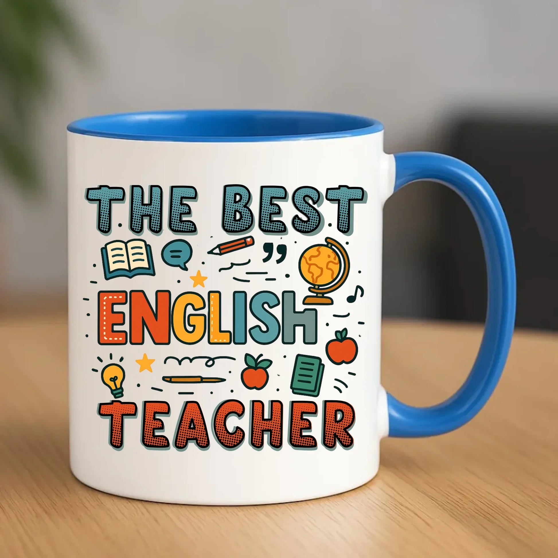 The best english teacher | Kubek dla nauczyciela angielskiego N53 - StoryCups.pl