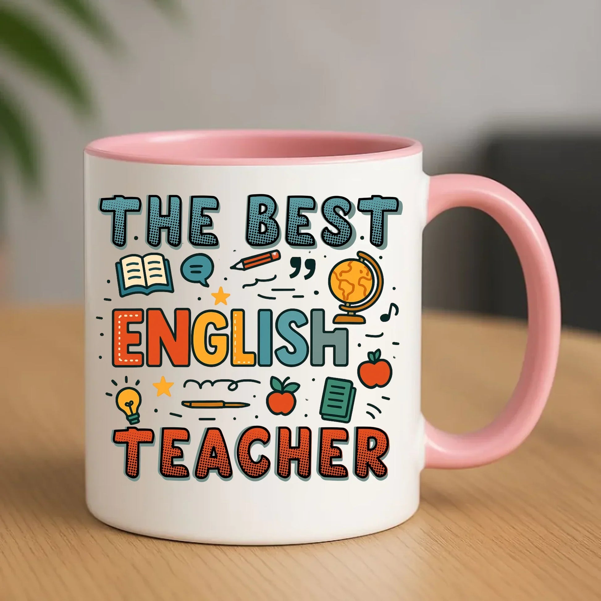 The best english teacher | Kubek dla nauczyciela angielskiego N53 - StoryCups.pl