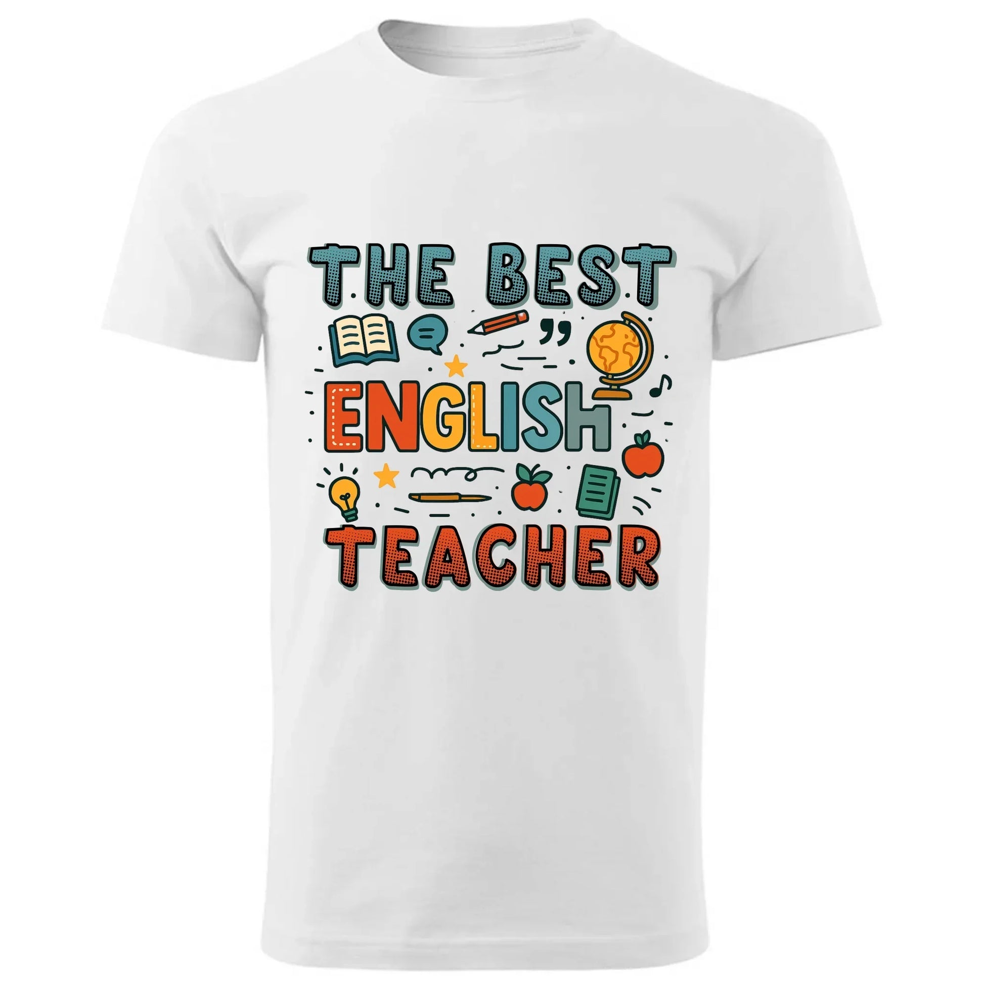 The best english teacher | Koszulka męska dla nauczyciela angielskiego N53 - StoryCups.pl