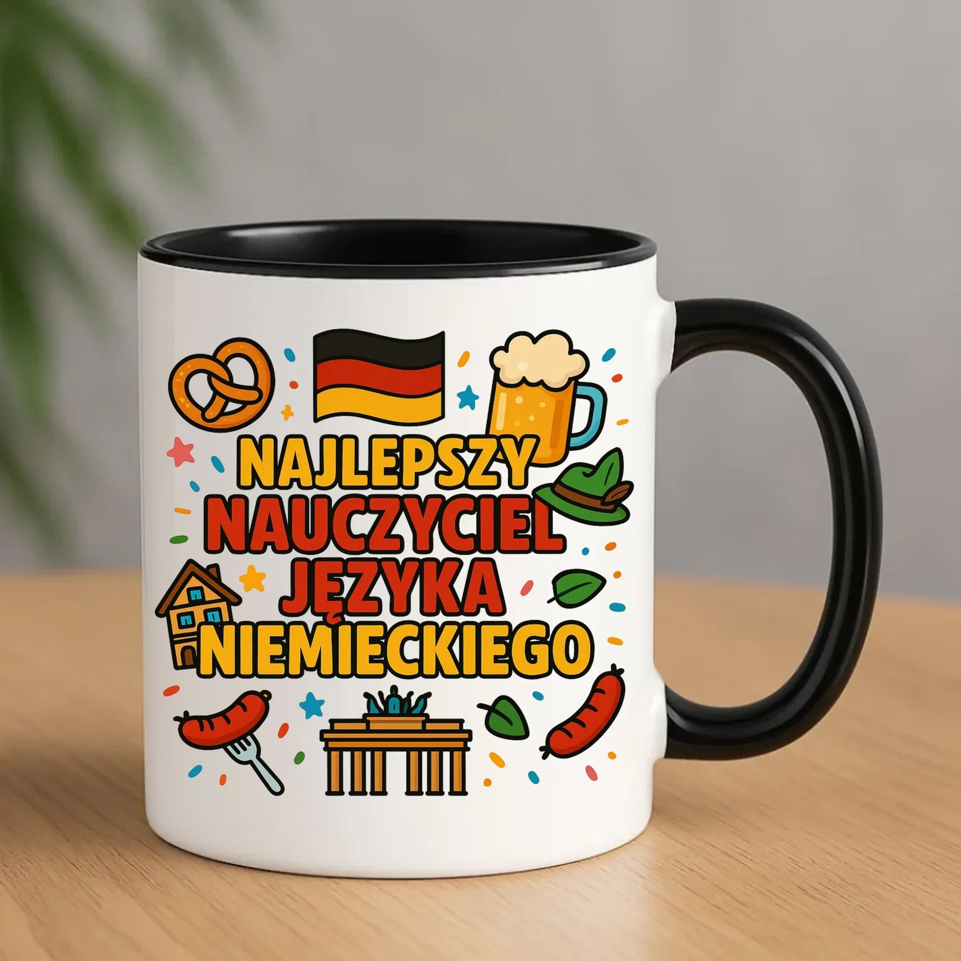 Najlepszy nauczyciel języka niemieckiego | Kubek na prezent N54 - StoryCups.pl