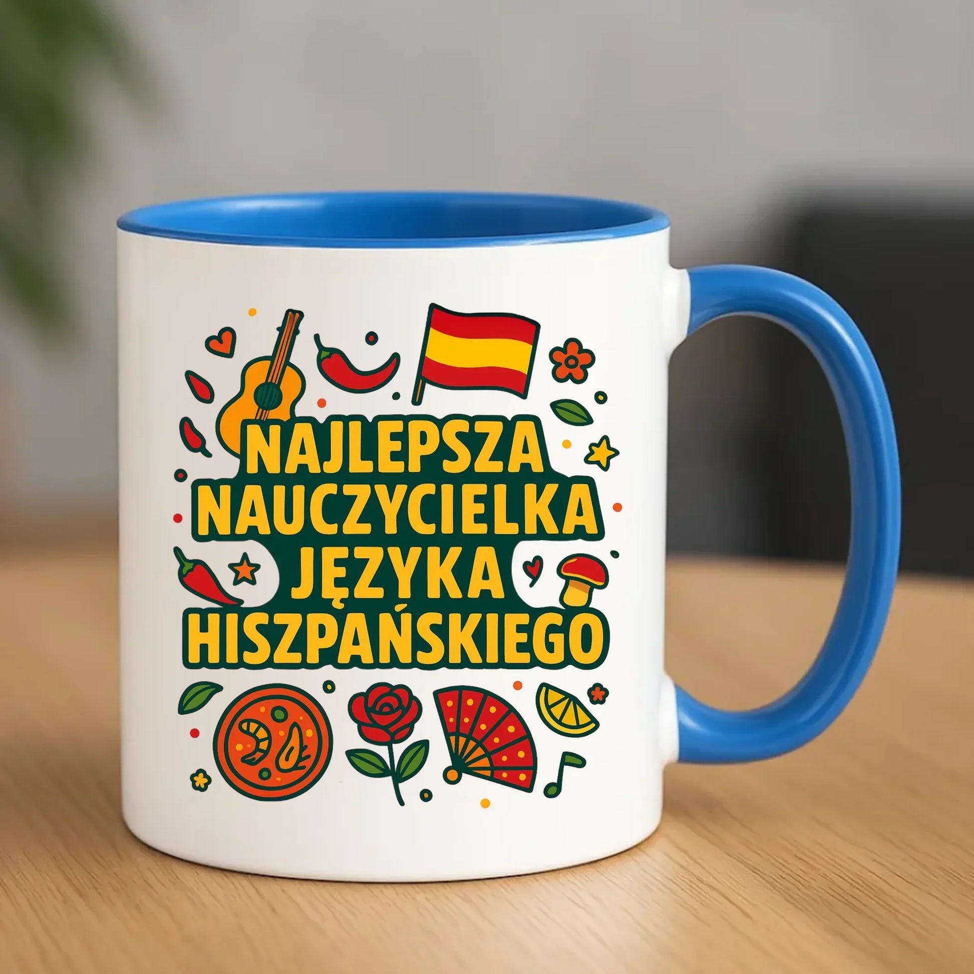 Nauczycielka języka hiszpańskiego | Kubek na prezent N55 - StoryCups.pl