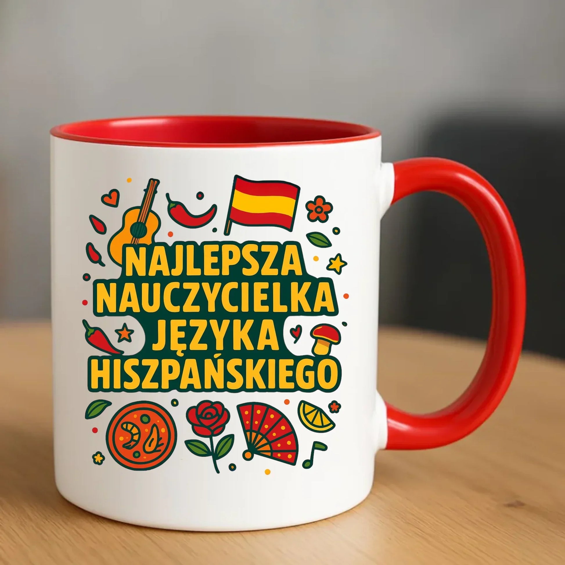 Nauczycielka języka hiszpańskiego | Kubek na prezent N55 - StoryCups.pl