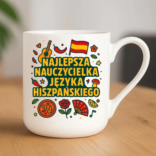 Kubek elegant prezent na zakończenie roku szkolnego dla nauczyciela