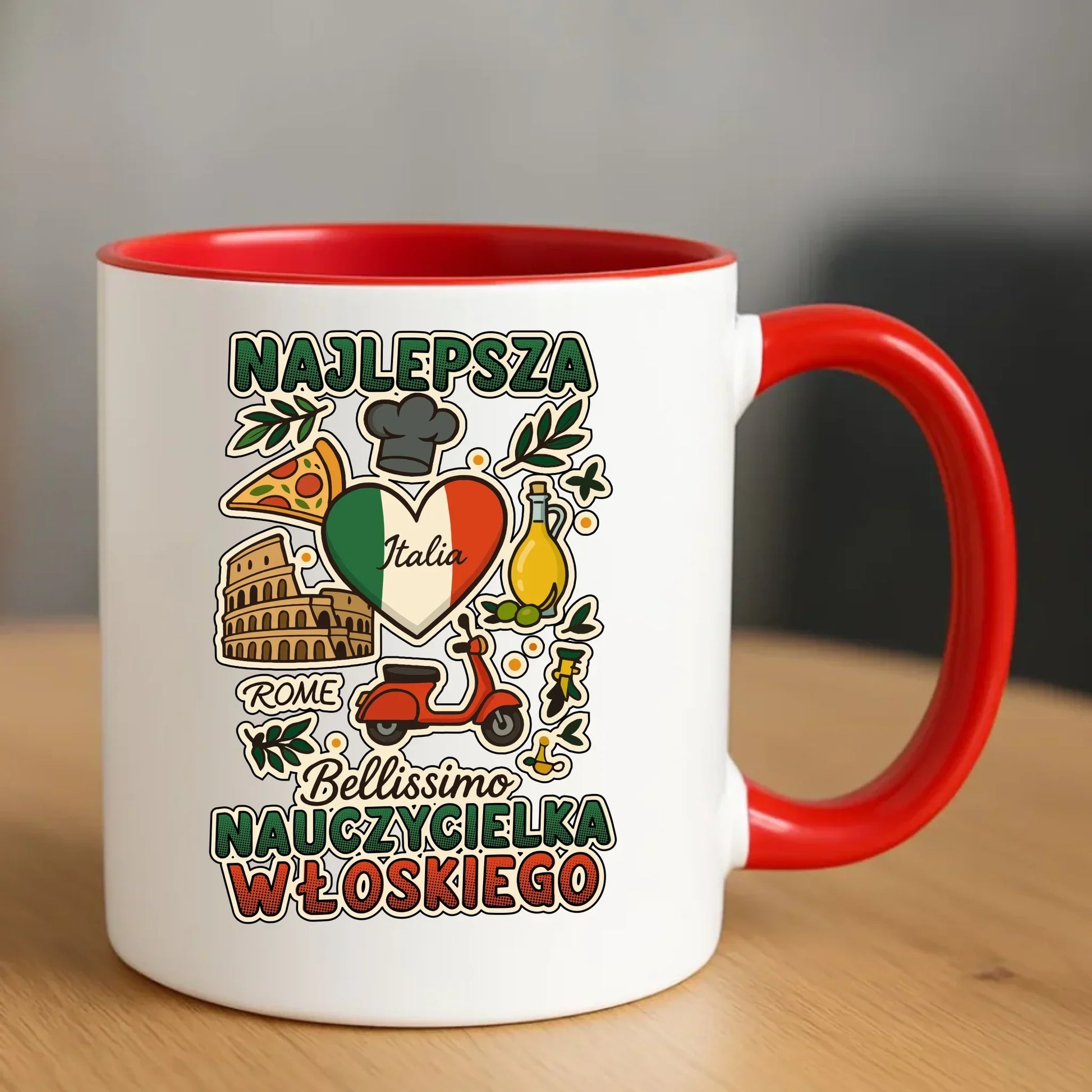 Nauczycielka języka włoskiego | Kubek na prezent N56 - StoryCups.pl