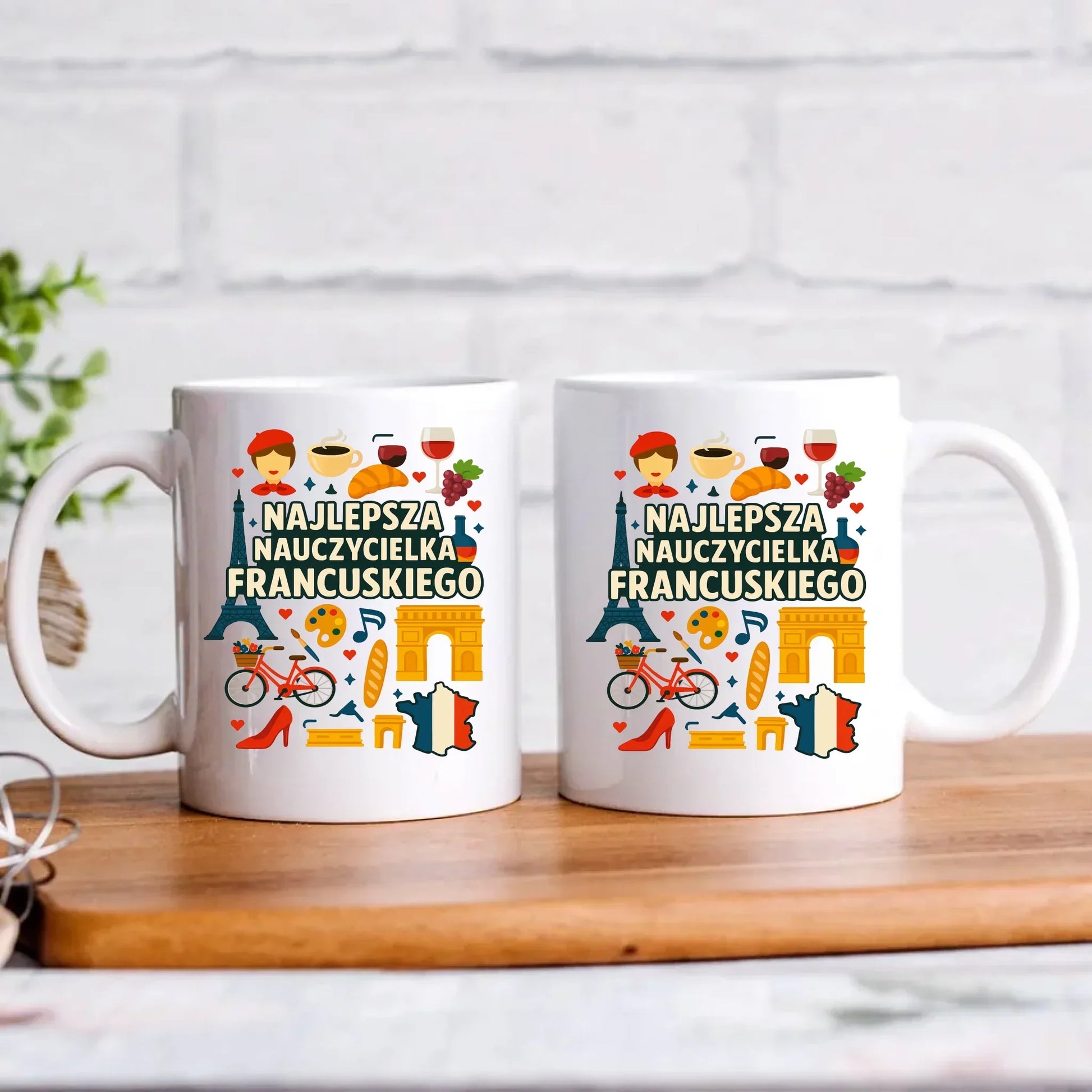Nauczycielka języka francuskiego | Kubek na prezent N58 - StoryCups.pl