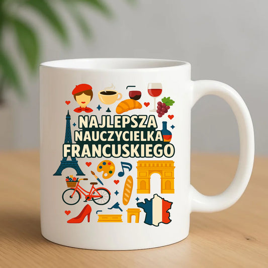 Kubek prezent na zakończenie roku szkolnego dla nauczyciela