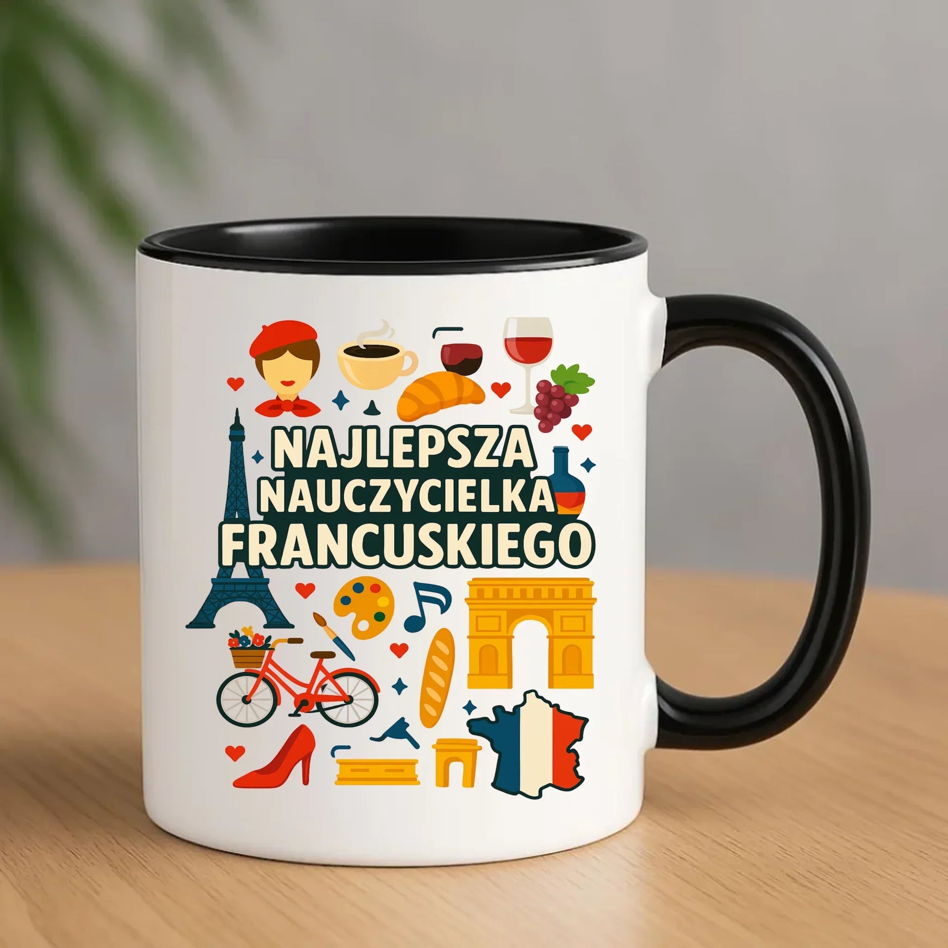 Nauczycielka języka francuskiego | Kubek na prezent N58 - StoryCups.pl