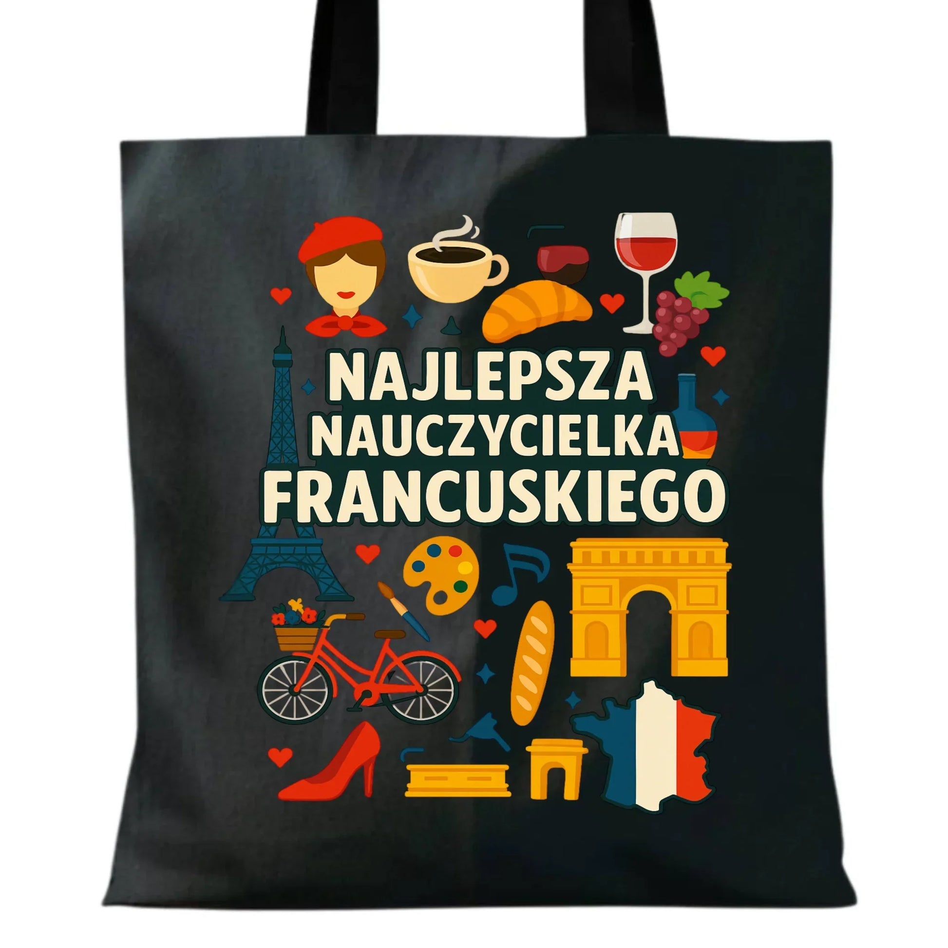 Nauczycielka języka francuskiego | Torba na prezent N58 - StoryCups.pl