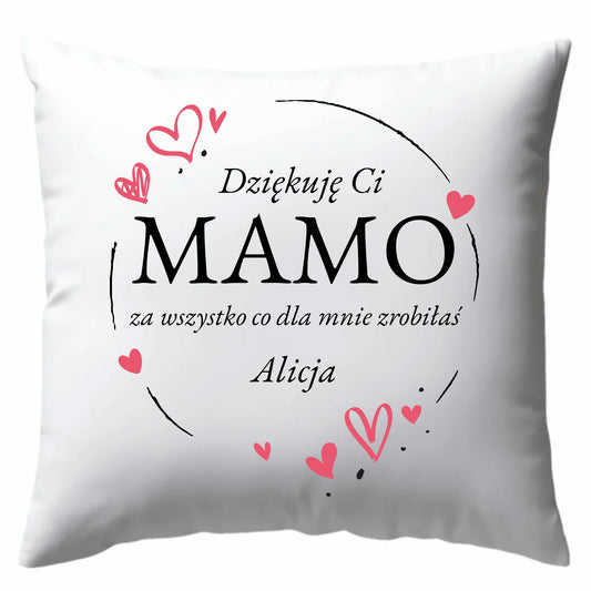 Poduszka dla mamy prezent na Dzień Mamy