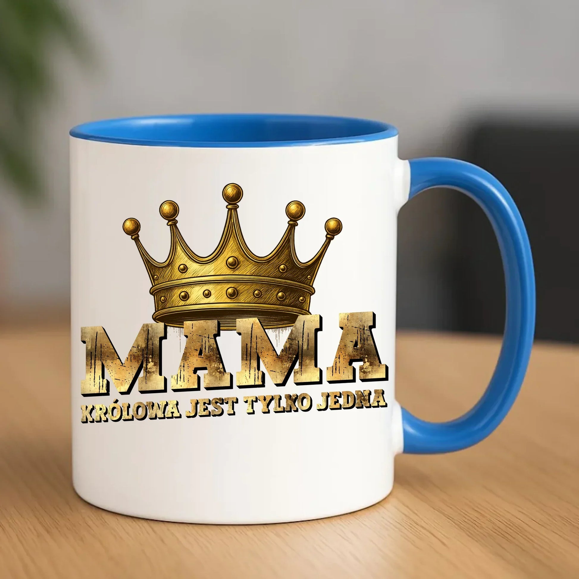 Królowa jest tylko jedna | Kubek prezent dla mamy DM33 - StoryCups.pl