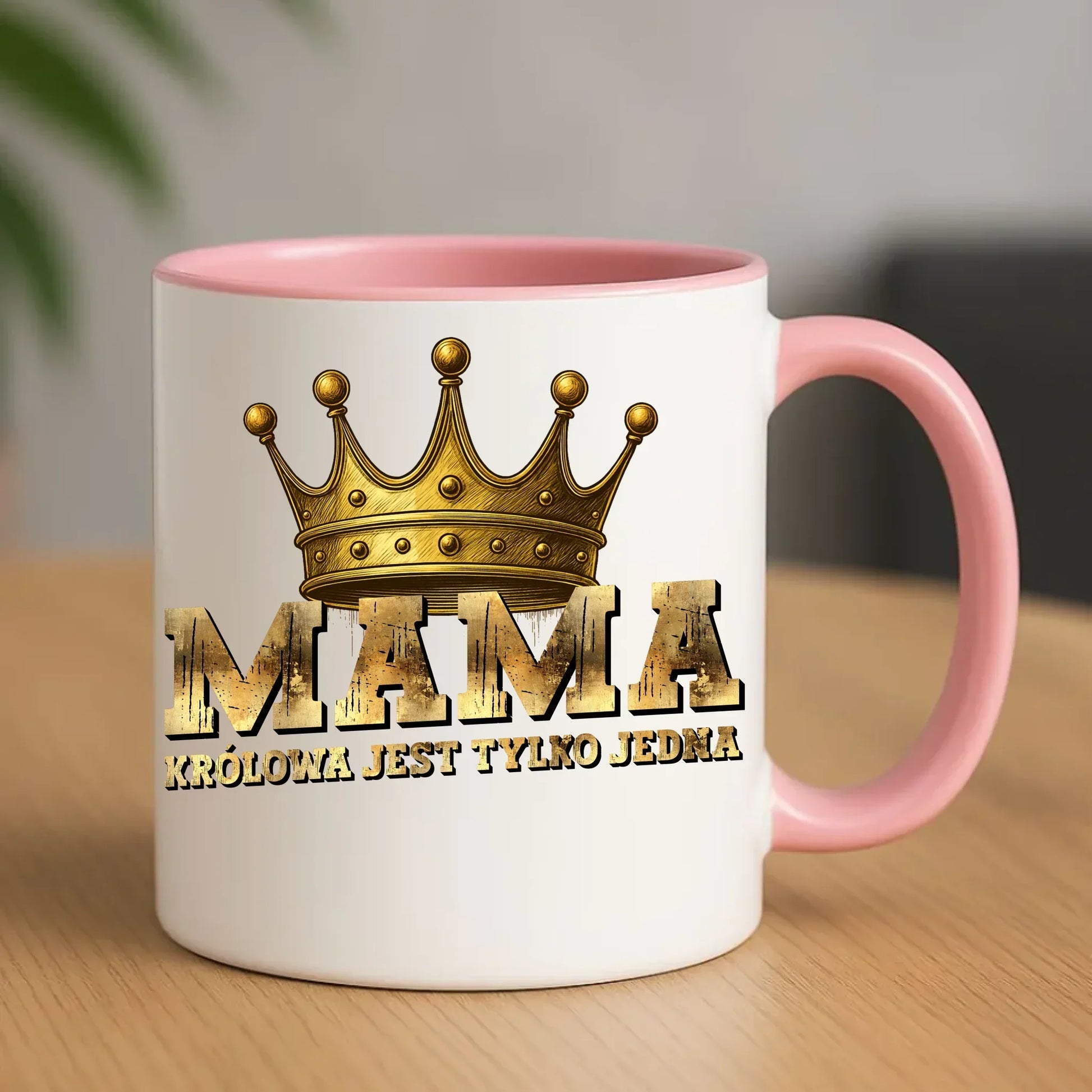 Królowa jest tylko jedna | Kubek prezent dla mamy DM33 - StoryCups.pl