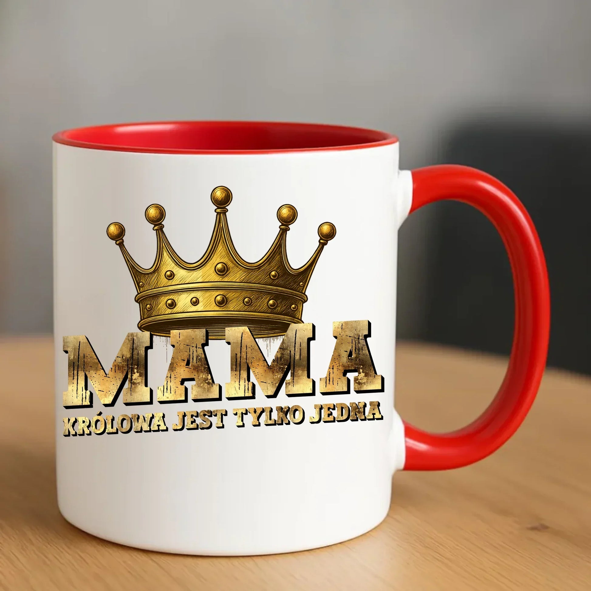 Królowa jest tylko jedna | Kubek prezent dla mamy DM33 - StoryCups.pl