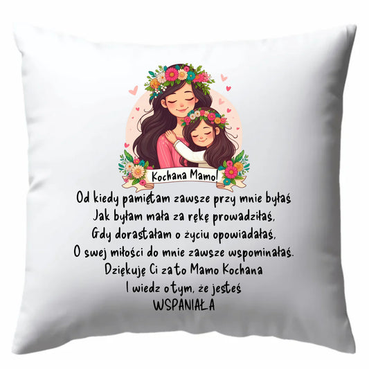 Poduszka dla mamy prezent na Dzień Mamy