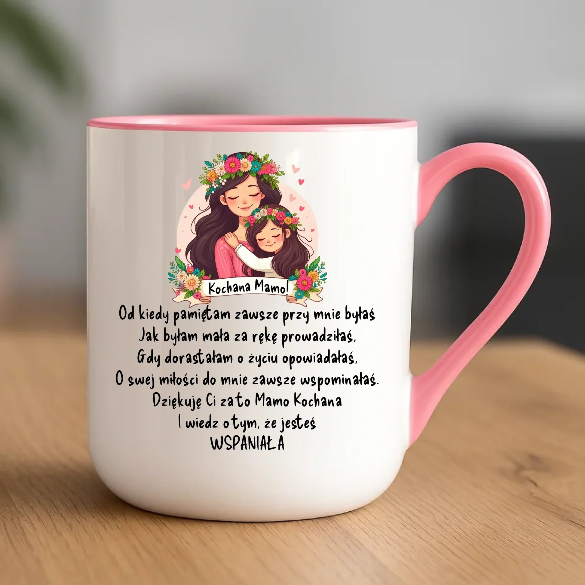 Kochana mamo | Kubek elegant DM35 - StoryCups.pl