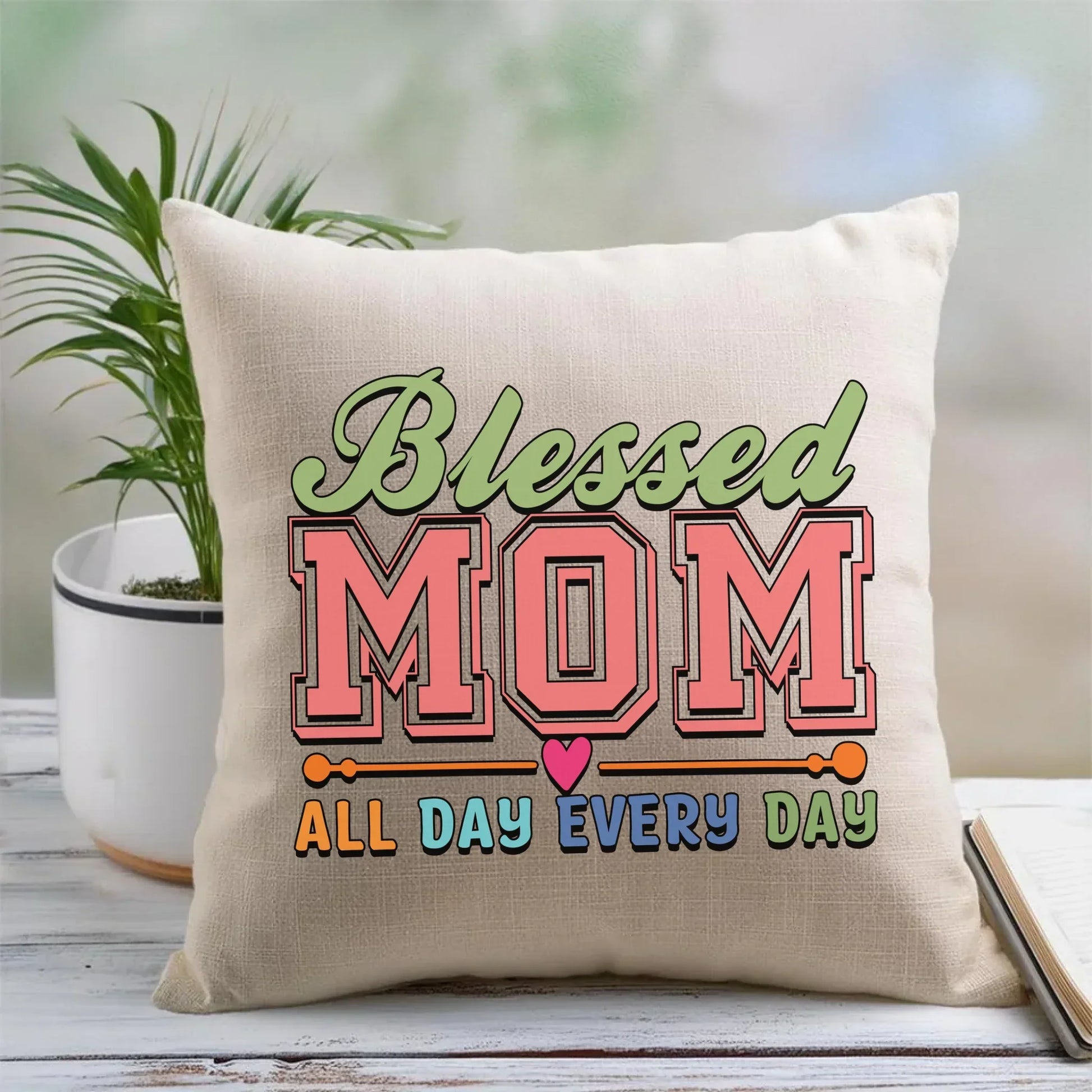Mom all day every day | Poduszka dla mamy DM36 - StoryCups.pl