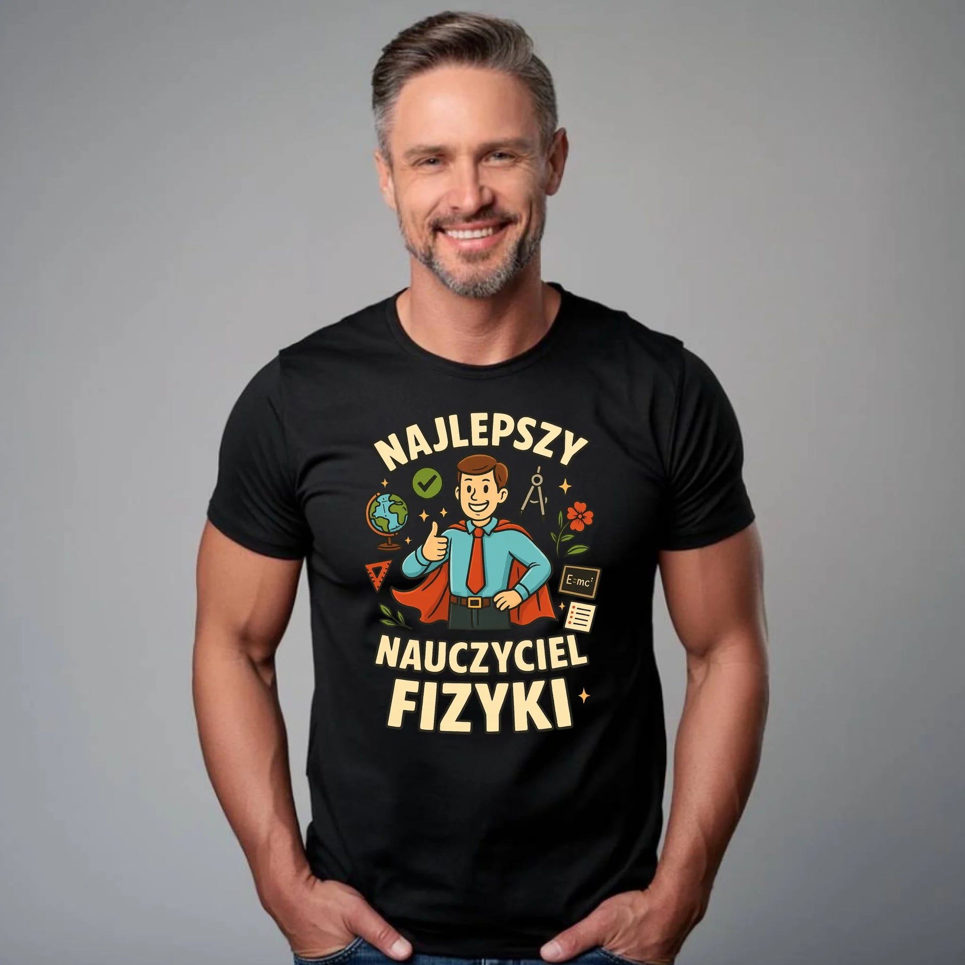 Koszulka dla nauczyciela na prezent NAUCZYCIEL ZAKOŃCZENIE ROKU SZKOLNEGO